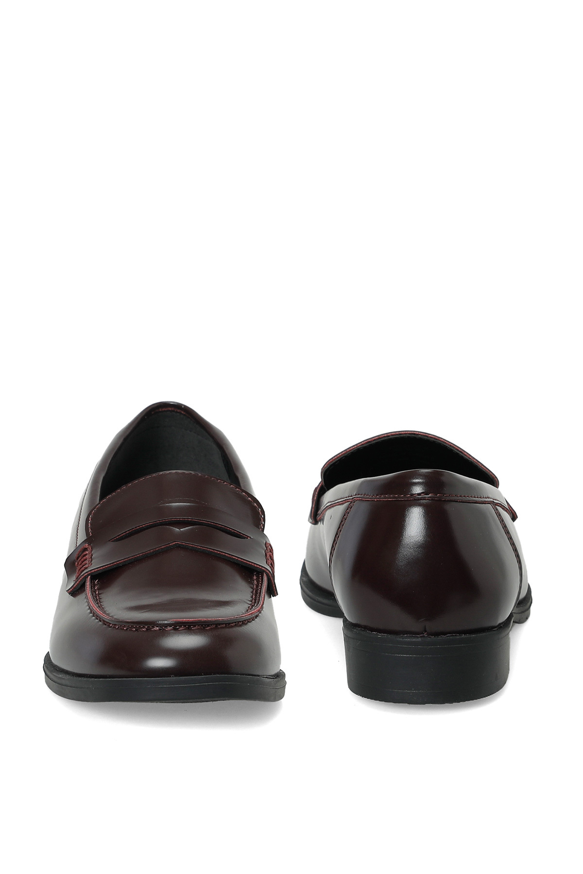 Butigo 26K-213 Bordo Kadın Loafer görsel 5