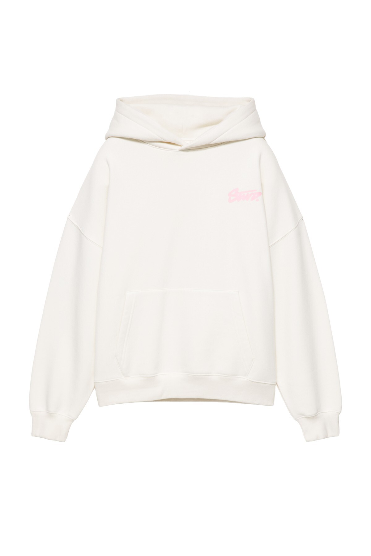 Pull & Bear Grafik baskılı oversize kapüşonlu sweatshirt görsel 3