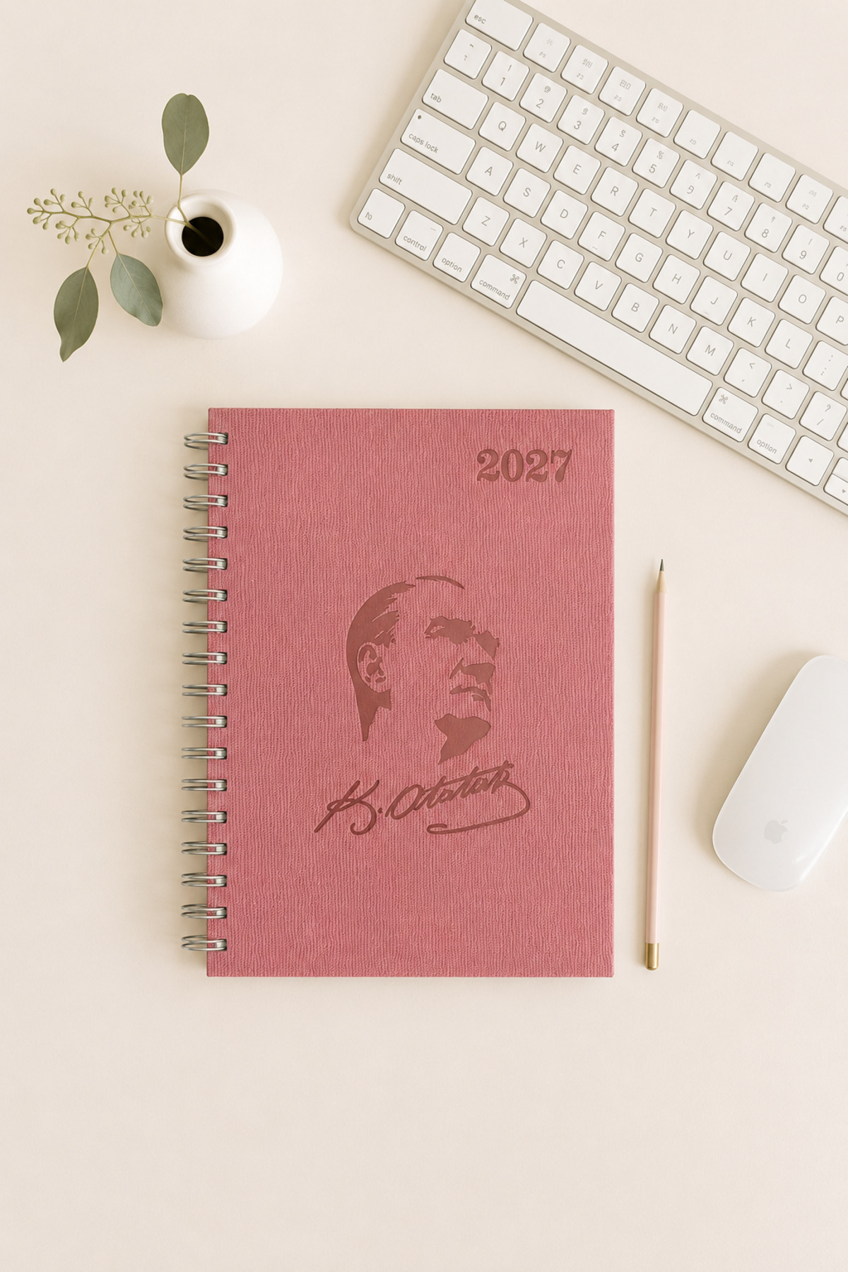 Lizy Atatürk 2027 Günlük Ajanda – 17x24 cm, Thermo Deri Kapak - Fiyatı