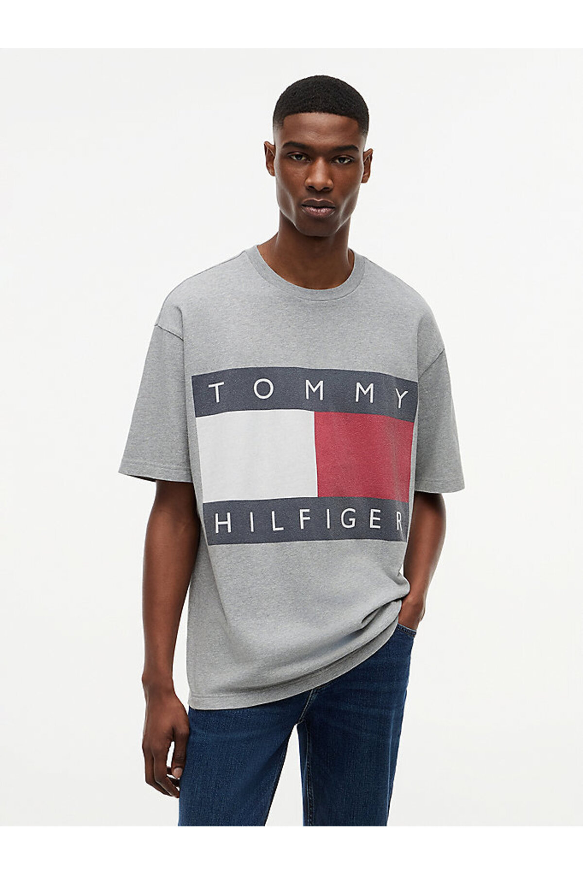 تیشرتمردانهTommy Hilfigerخاکستری تیشرتمردانهTommy Hilfigerخاکستری