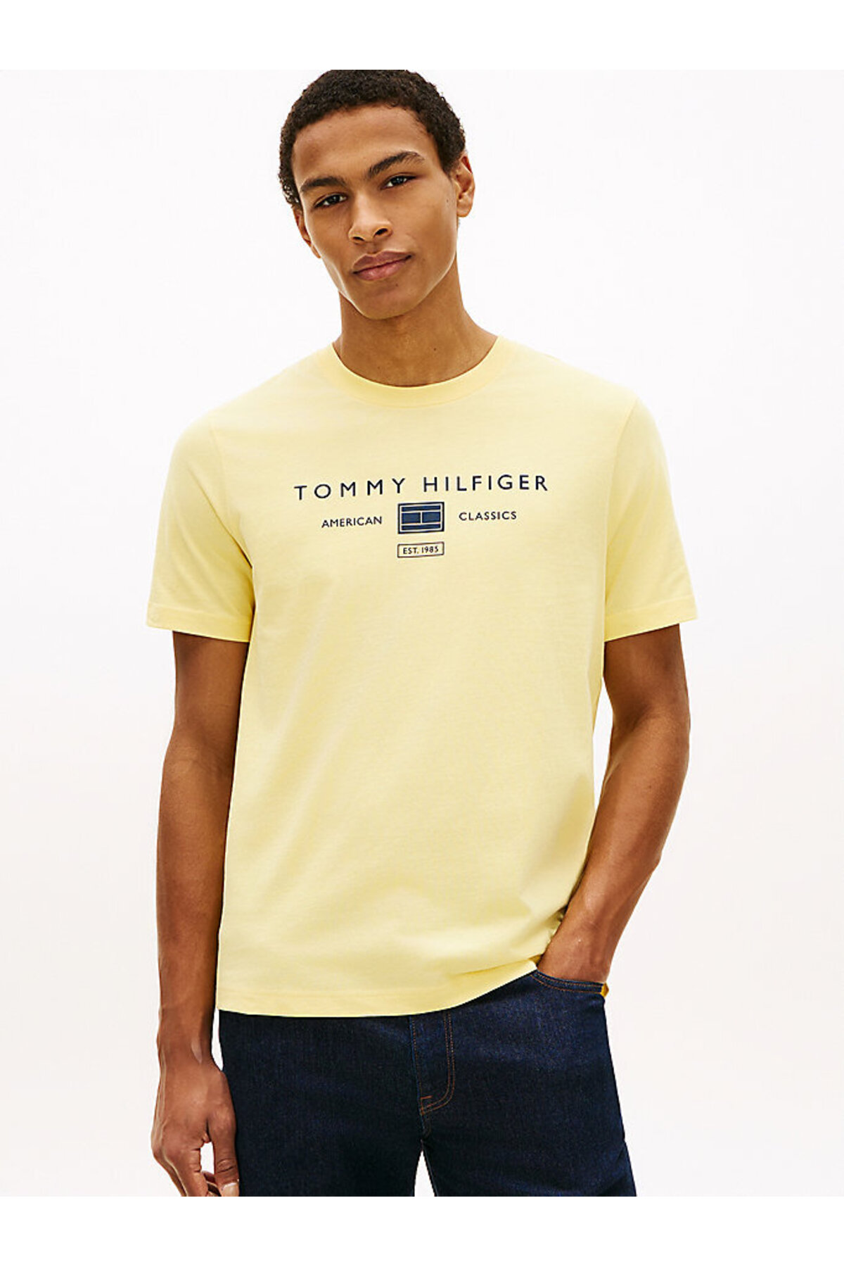 تیشرتمردانهTommy Hilfigerزرد