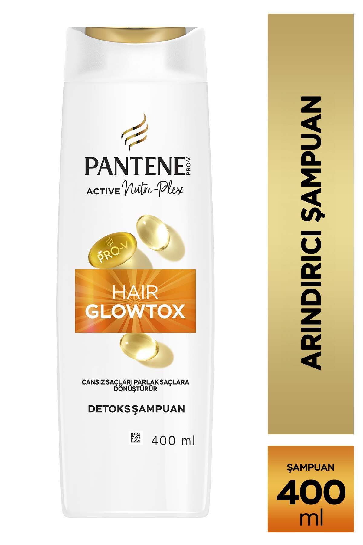 Hair Glowtox Arındırıcı Detoks Şampuan, Mat ve Cansız Saçları Parlak Saçlara Dönüştürür 400ml — 8006530423557