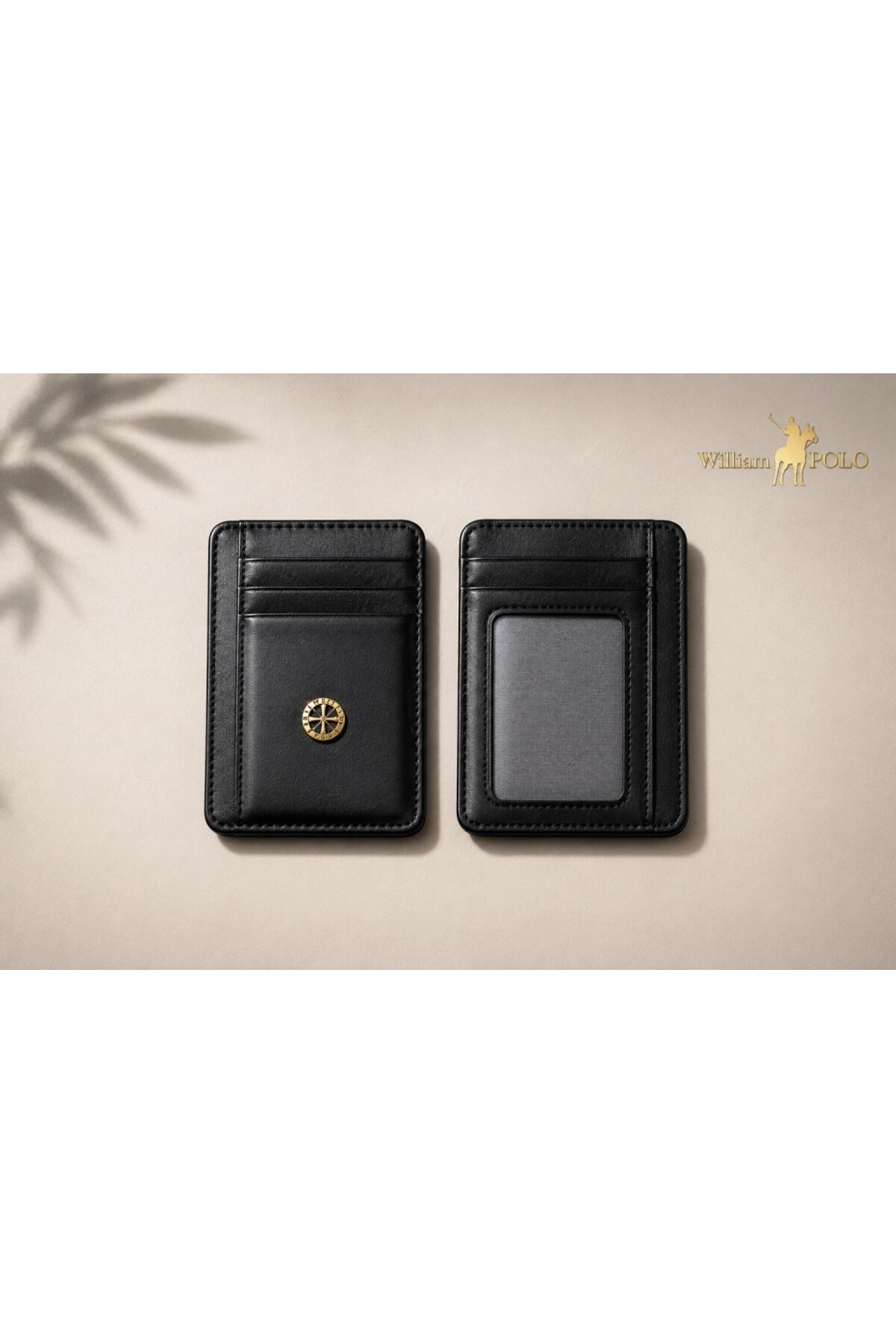 WİLLİAMPOLO Minimal Hakiki Deri Unisex Kartlık