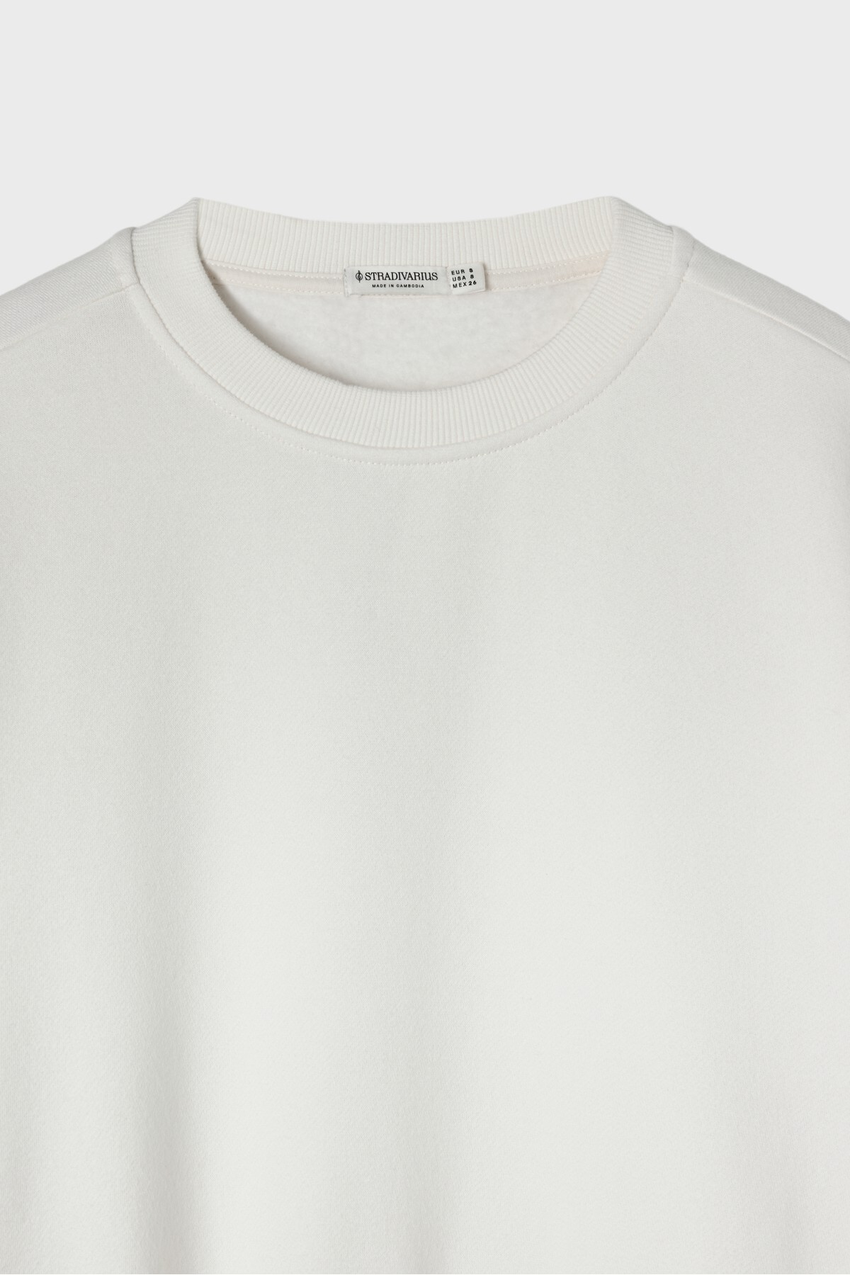 Stradivarius Basic sweatshirt görsel 6