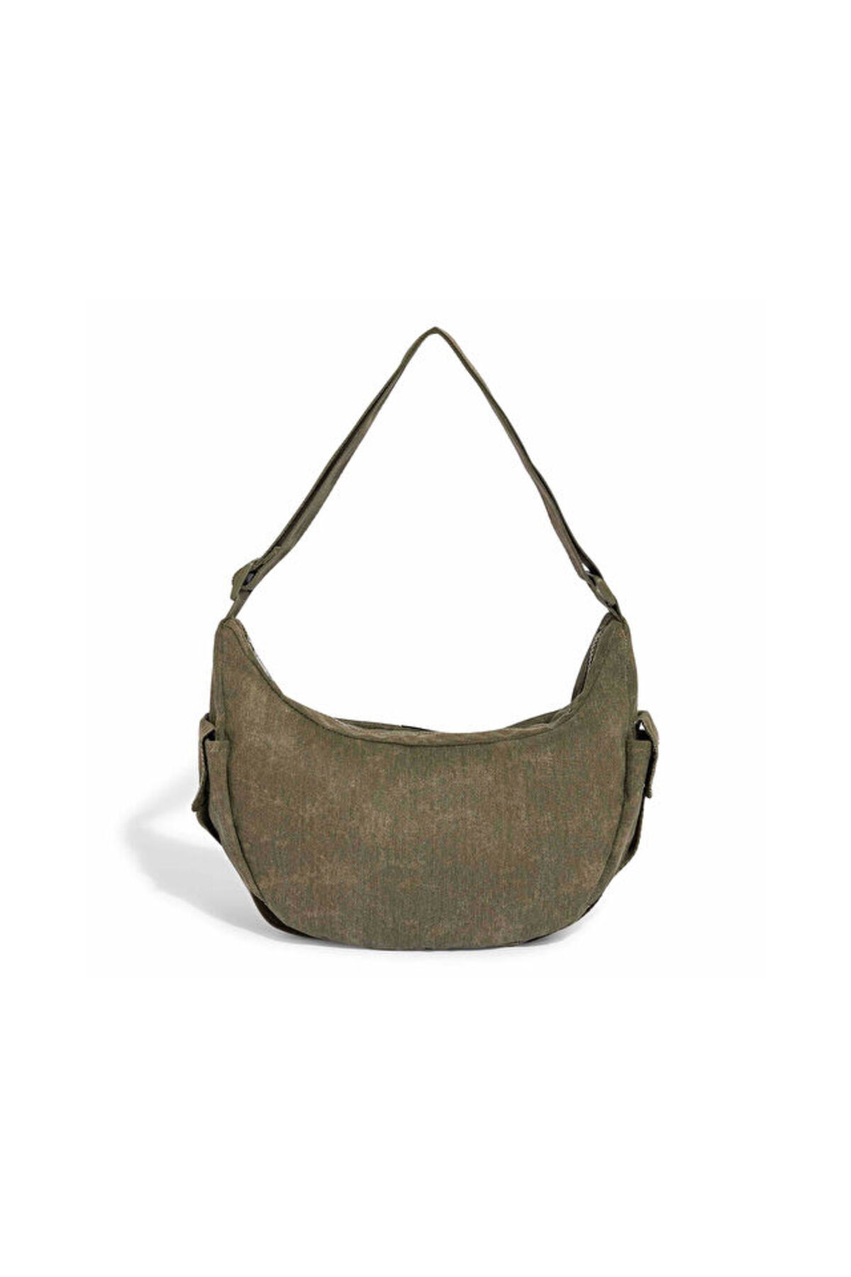 adidas WASHED MOON BAG Omuz Çantası-En: 31 Cm, Boy: 17 Cm KR3941 Haki görsel 2