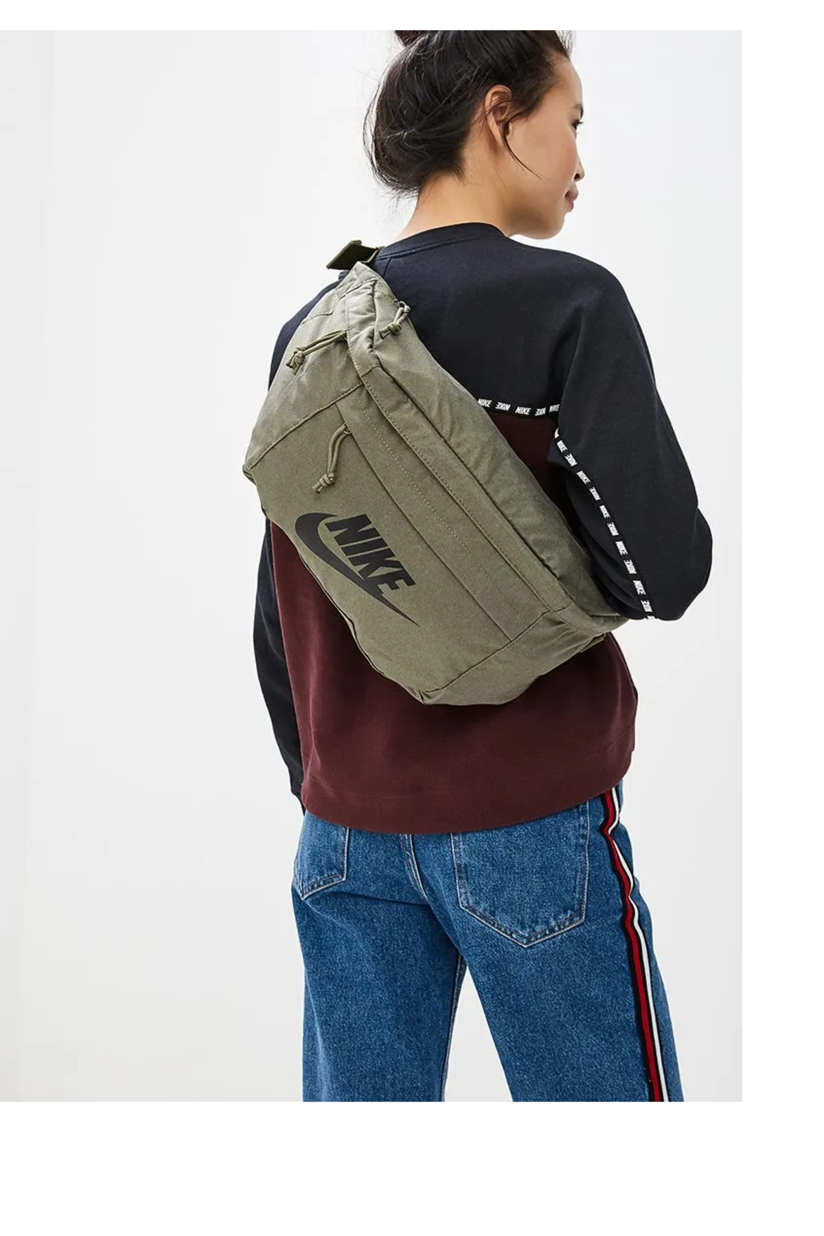 Nike Tech Hip Pack 10 litre Büyük Boy spor çanta görsel 2