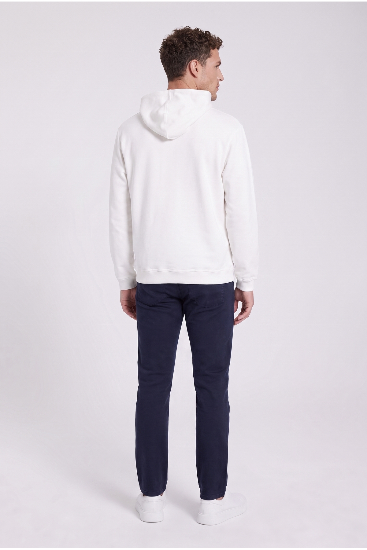 Ds Damat Slim Fit Ekru Sweatshirt — بژ 1HCE238310149 — تصویر 2 از 6