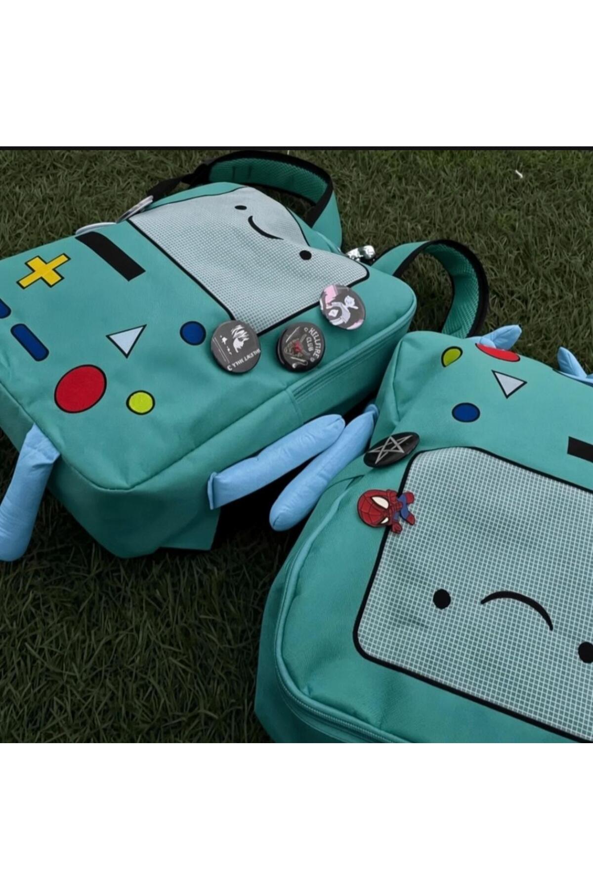 Touz Moda Adventure Time BMO Sırt Çantası görsel 3