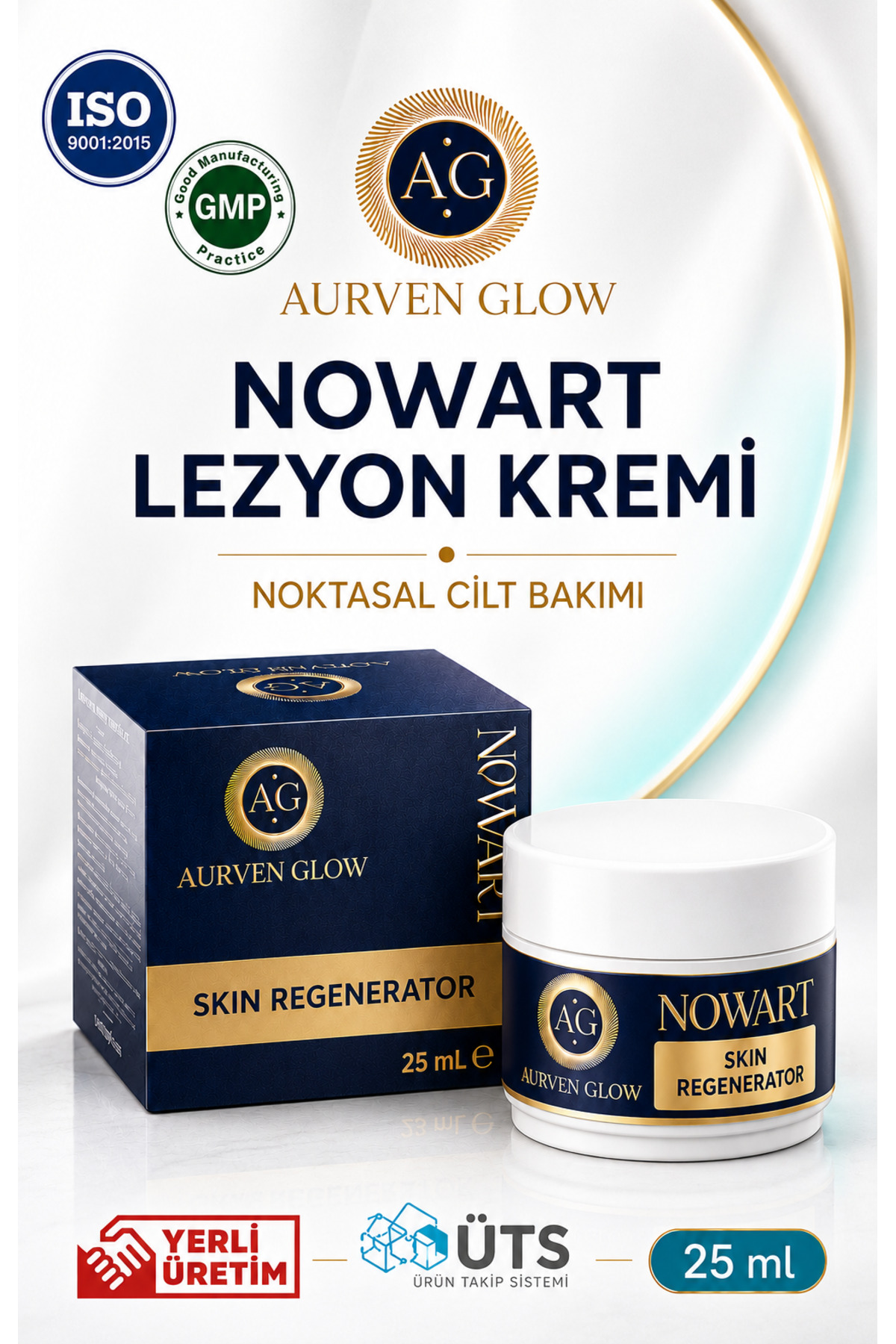 AURVEN GLOW Nowart Skin Regenerator 25 ml — NOWART