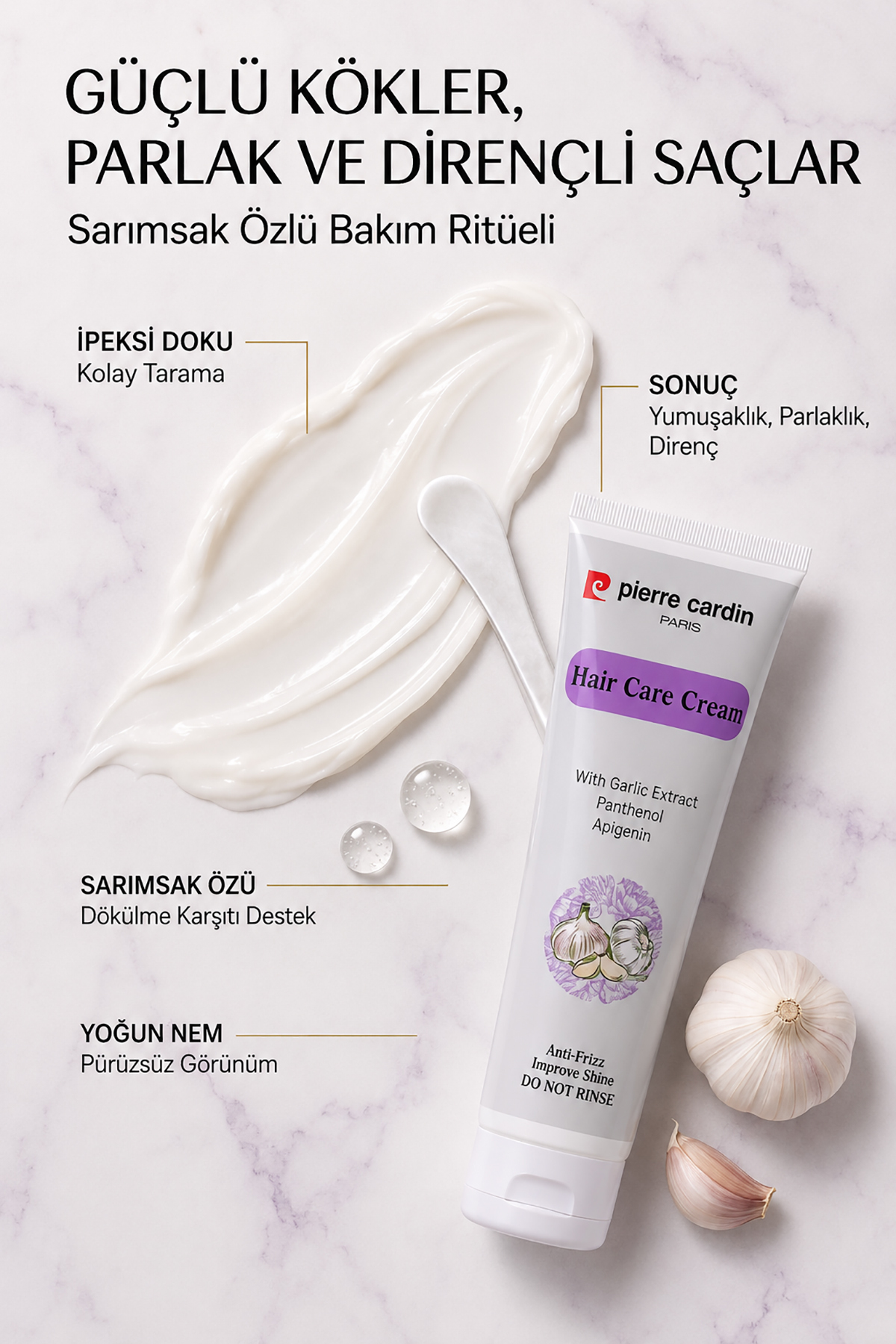 Sarımsak Özlü Saç Bakım Kremi 150 ml — EC36441 — تصویر 3 از 3