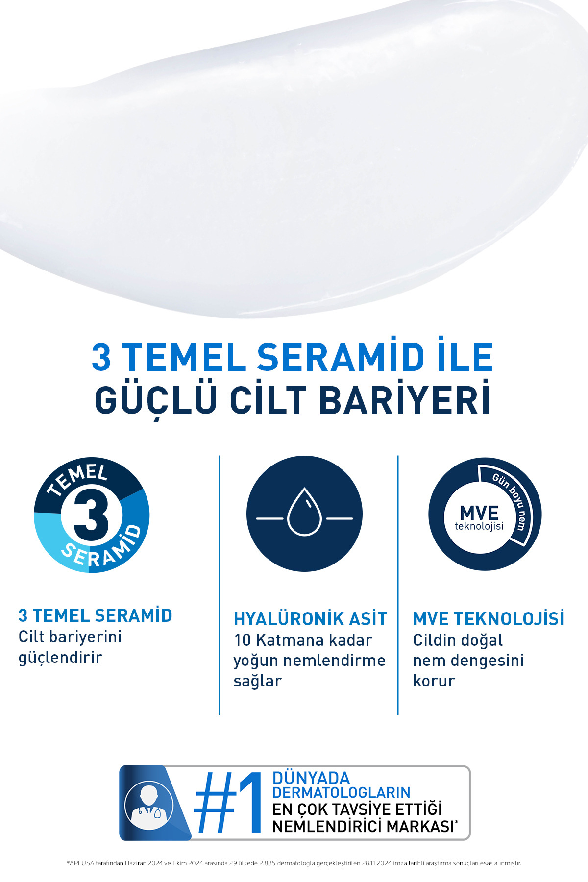 Hyalüronik Asit&Seramid İçerikli Normal ve Kuru Ciltler İçin Nemlendirici Yüz&Vücut Losyonu 473 mlX2 — TYCDE6MQYN171223052991529 — تصویر 2 از 8