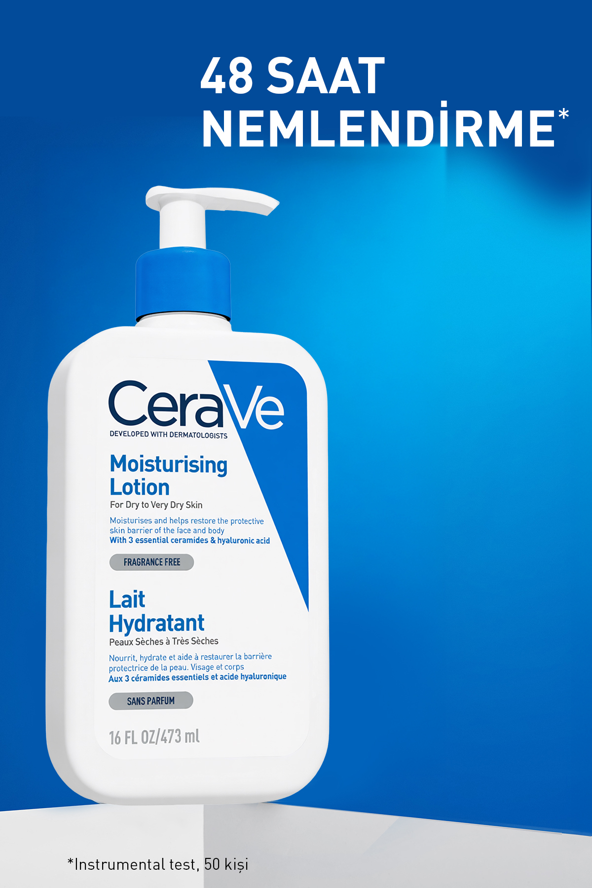 Hyalüronik Asit&Seramid İçerikli Normal ve Kuru Ciltler İçin Nemlendirici Yüz&Vücut Losyonu 473 mlX2 — TYCDE6MQYN171223052991529 — تصویر 6 از 8