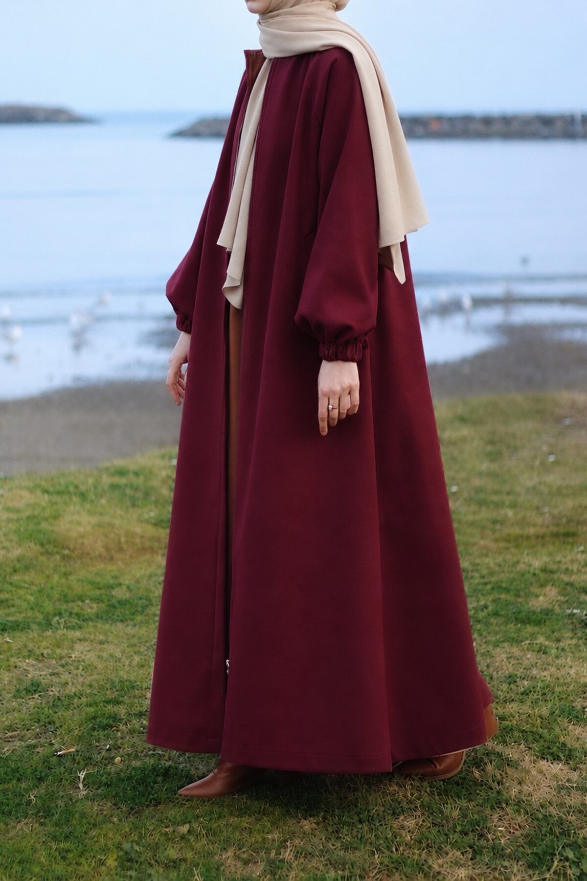 ANDE Kloş Kaban-Bordo