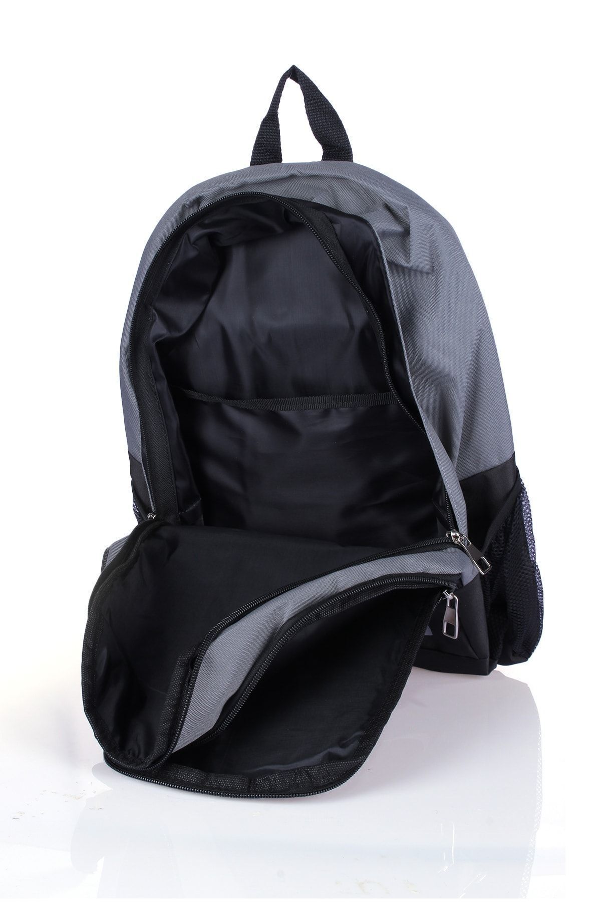 Byhakan Pl-0303 Unisex Okul Ve Seyahat Çantası Füme görsel 7