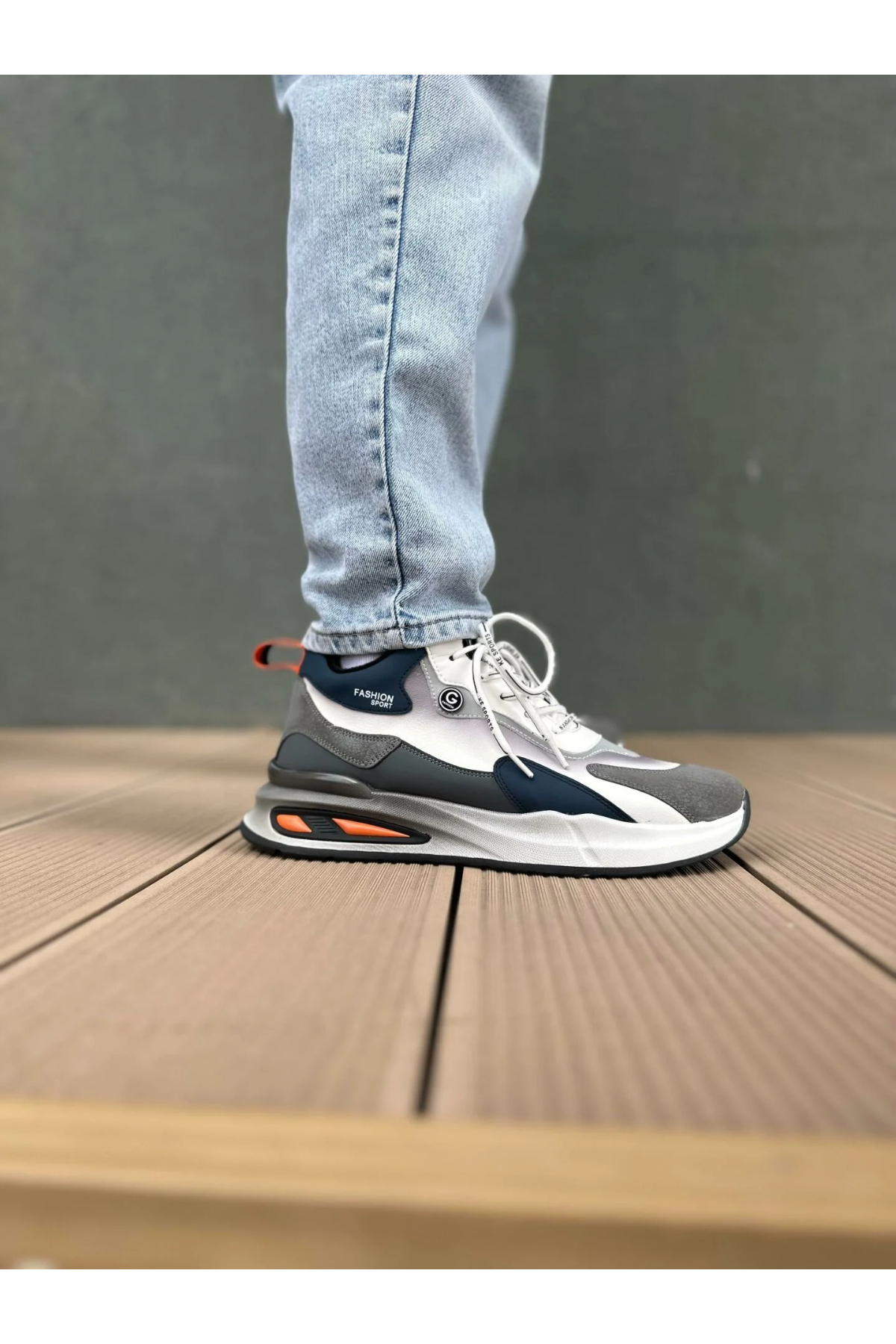 23K544 Erkek Sneakers Günlük Kullanım Ayakkabı Beyaz — سفید 23MEGUJA0000007 — تصویر 3 از 4