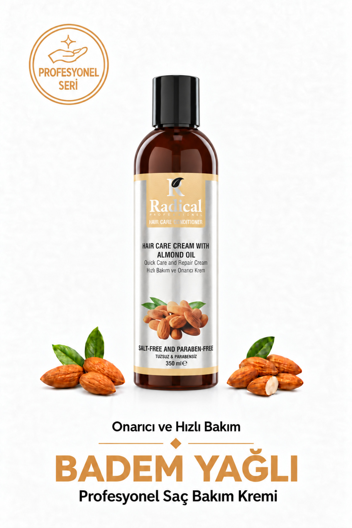 Radical Badem Yağlı Saç Bakim Kremi 350 ML — 0001sackrem-badem350