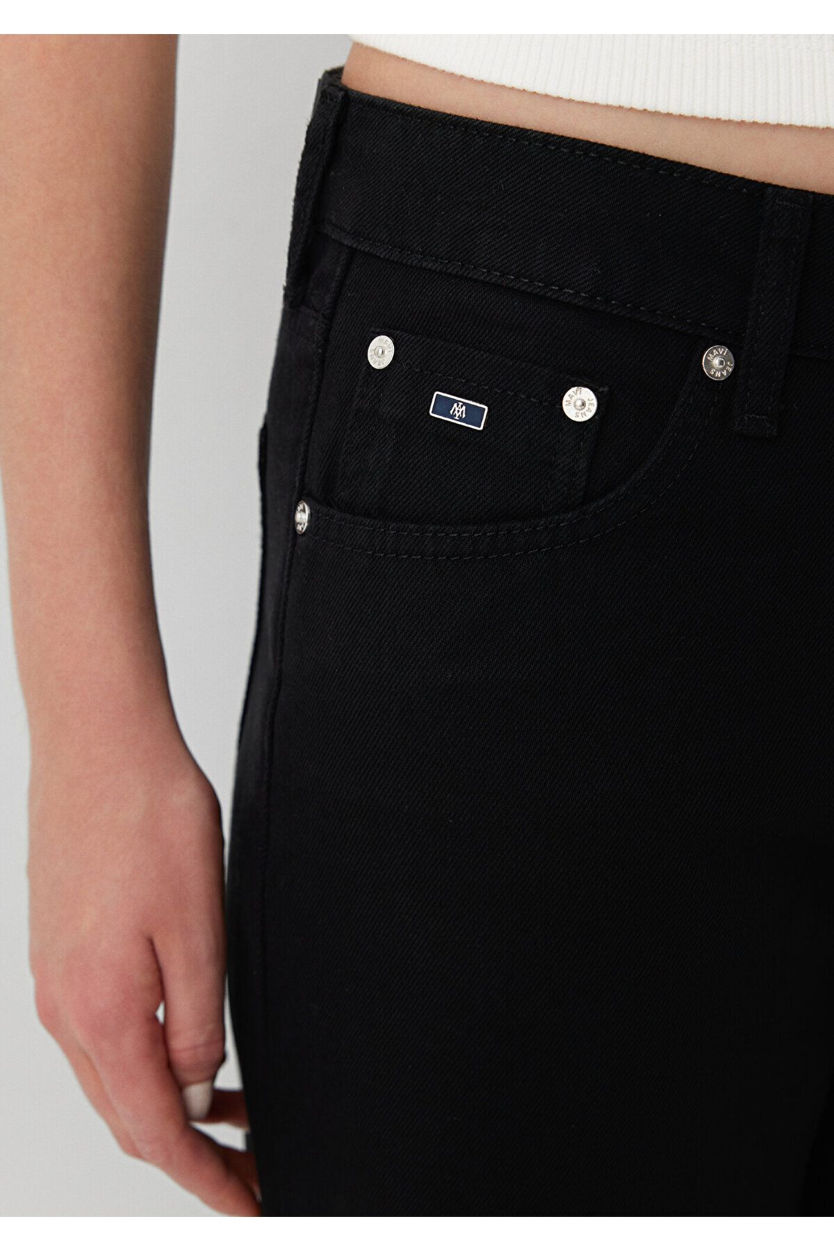 Mavi Malibu Classic Denim Siyah Jean Pantolon 1010152-A3801 görsel 7