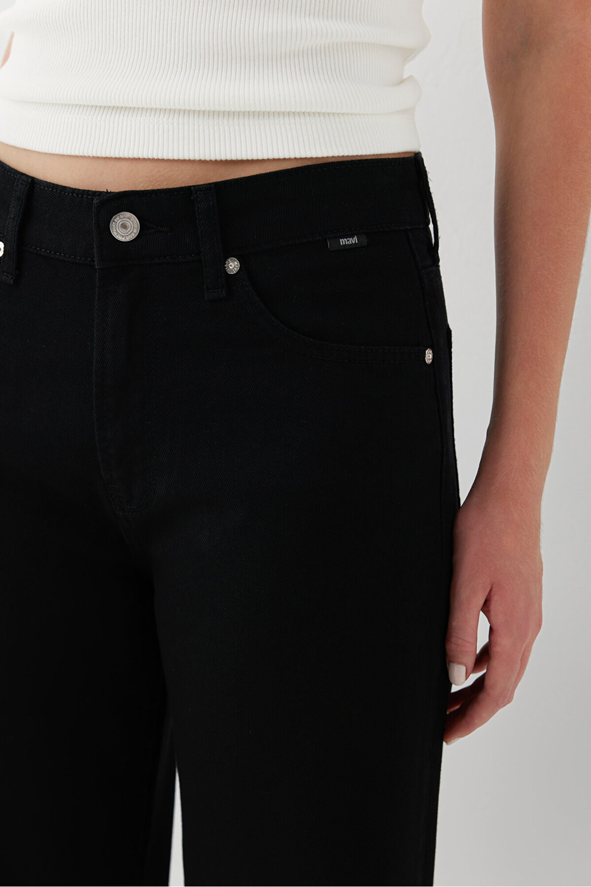 Mavi Malibu Classic Denim Siyah Jean Pantolon 1010152-A3801 görsel 8