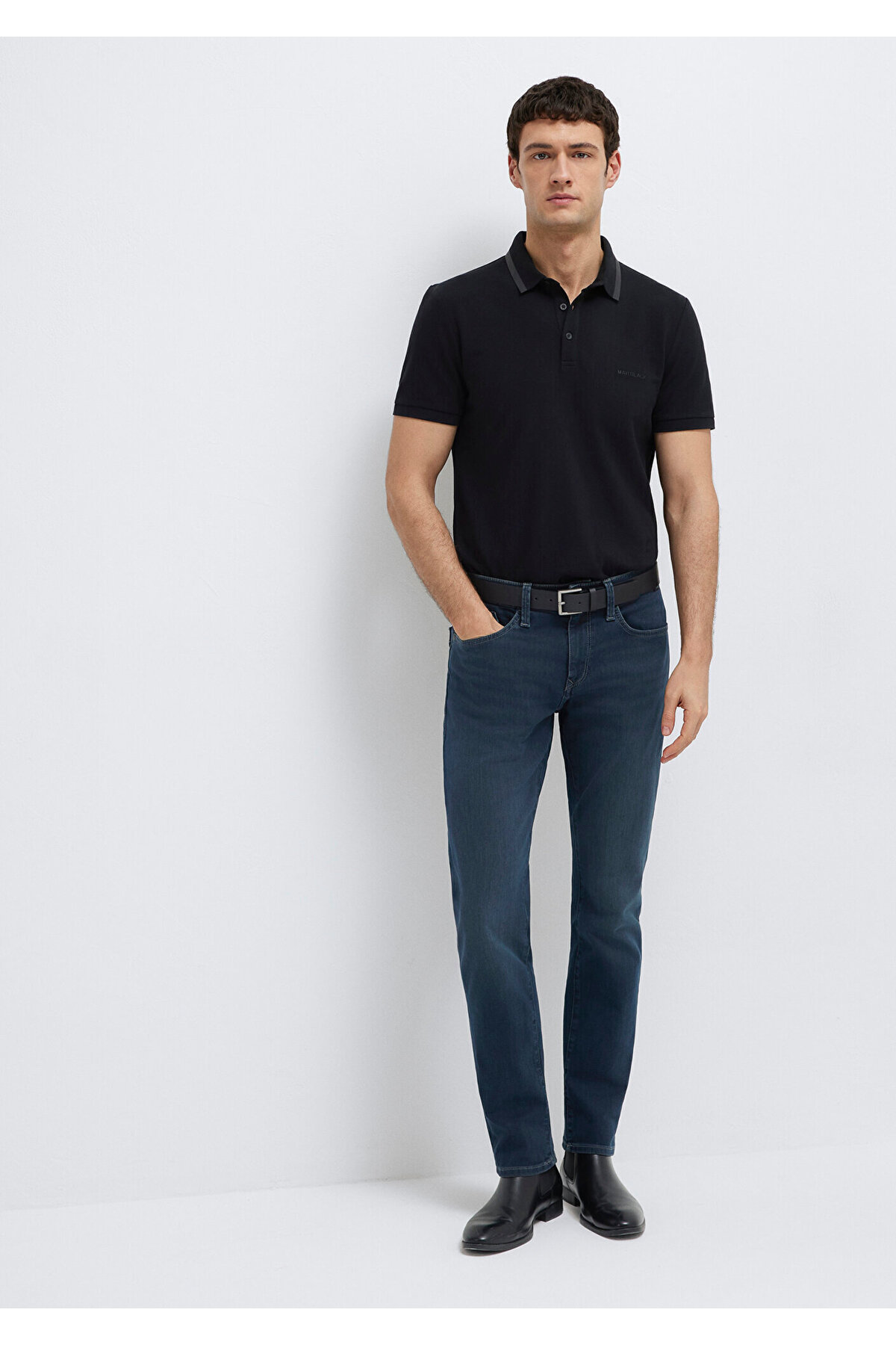 Mavi Marcus Black Gölgeli Gece Jean Pantolon 0035126972 görsel 2