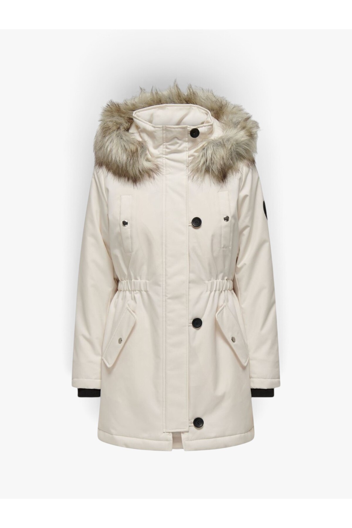 ONLY ONLIRIS FUR WINTER PARKA CC 2023 OTW Kadın Sarı Parka - 15304625