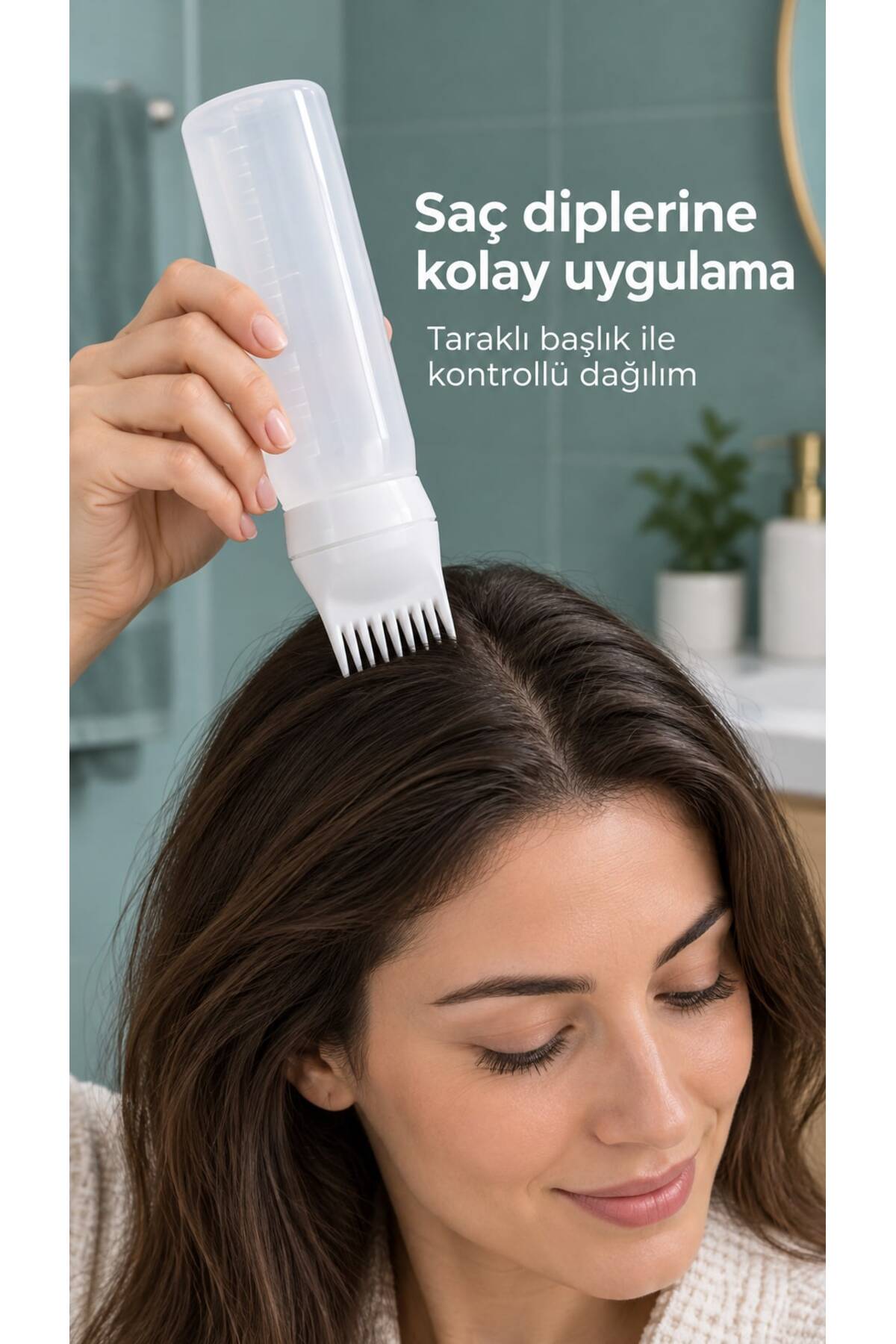 Taraklı Bakım Yağı Uygulama Tarağı Dip Boyası İçin Pratik Aplikatör — EVG_BB5492_9887_1_S