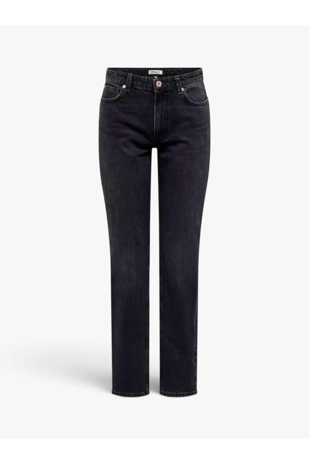 ONLY ONLJACI MW STRAIGHT BL DNM CRO Kadın Siyah Jean - 15301779