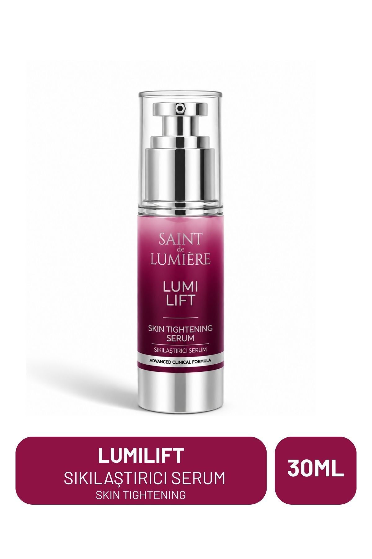 SAINT DE LUMIERE LUMILIFT Gözenek, Siyah Nokta ve Yaşlanma Karşıtı, Dolgunlaştırıcı Serum 30 ml — 68268039