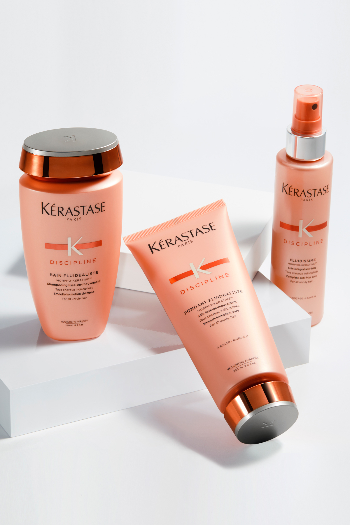 اسپری ضد الکتریسیته ساکن Discipline Spray Fluidissime Heat Protection 150 ml — 3474630655201 — تصویر 6 از 6