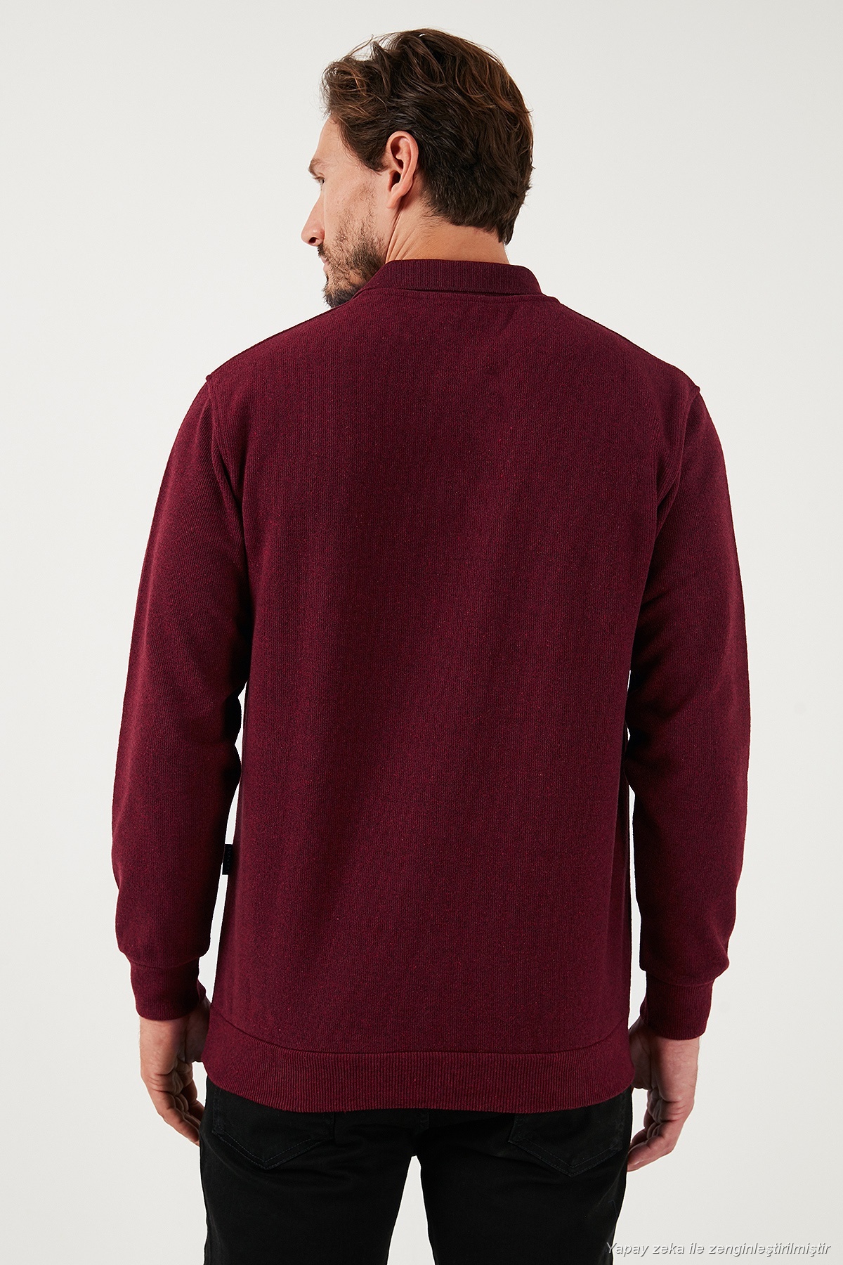 Buratti Pamuk Karışımlı Regular Fit Polo Yaka Kazak Erkek POLO YAKA KAZAK 456223 görsel 6