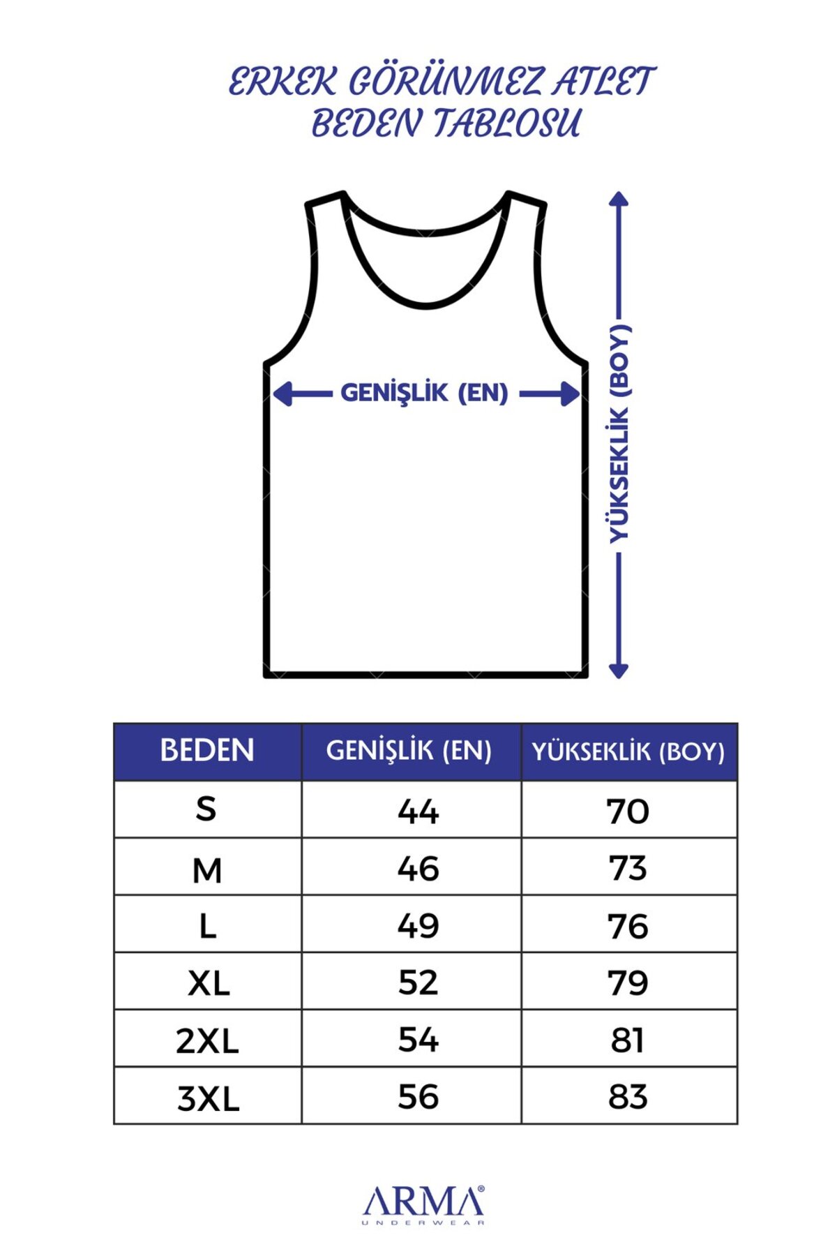 Arma Yıldız Erkek Dikişsiz Görünmez Atlet Ten Rengi %100 Pamuklu 2'li Paket görsel 6