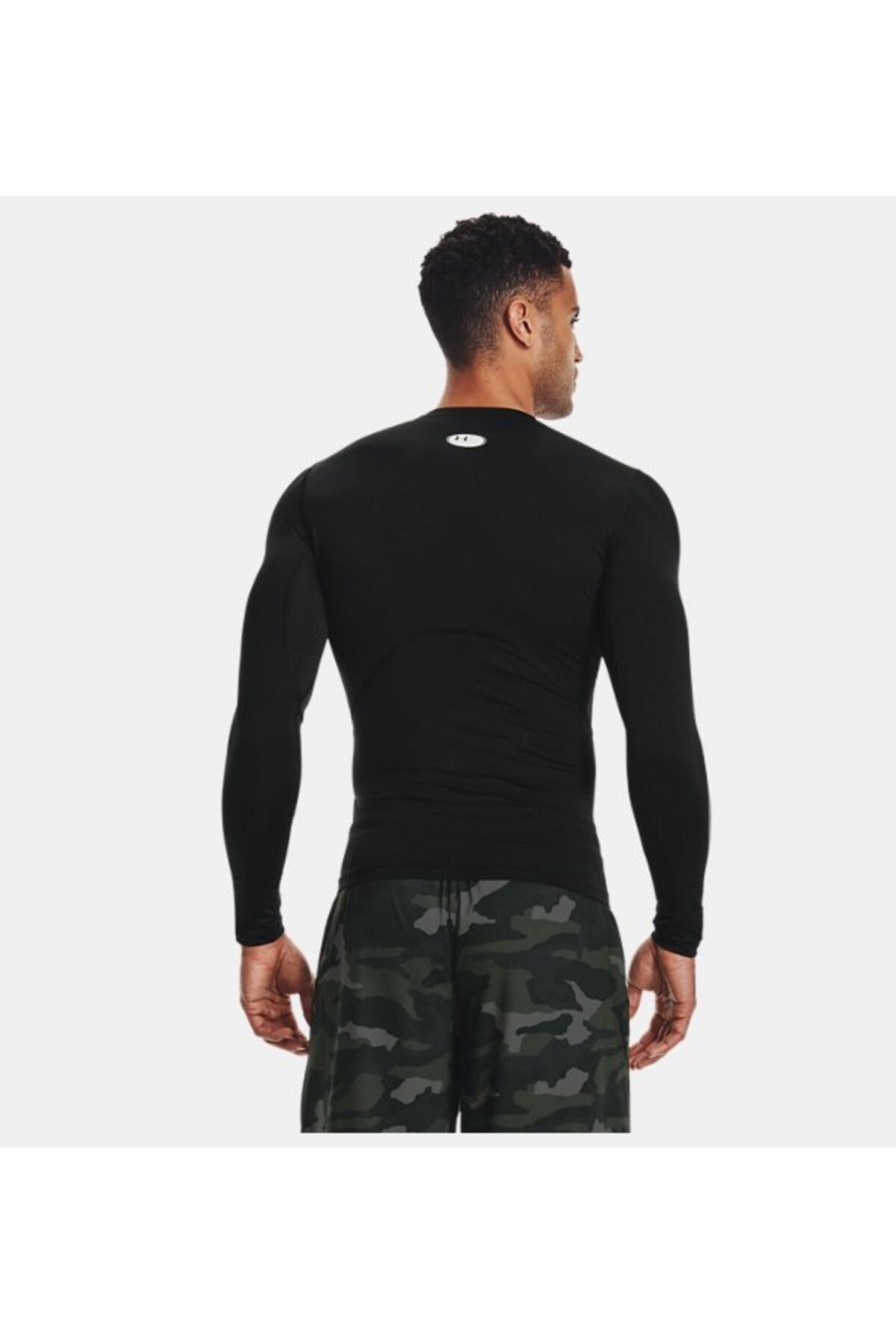 Under Armour Erkek UA HeatGear Armour Compression Uzun Kollu T-shirt görsel 4