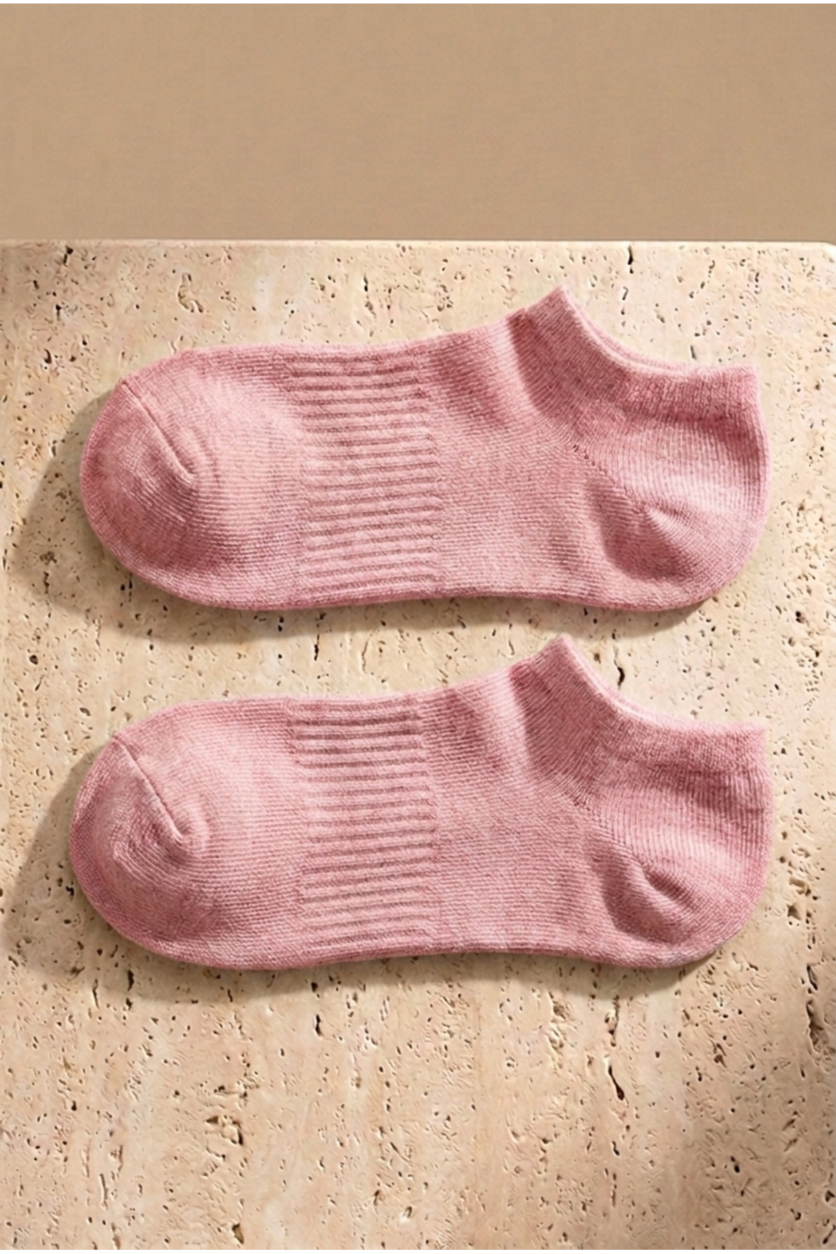 Katia&Bony Unisex 5'li Basic Step Çorap Pembe Mix görsel 2