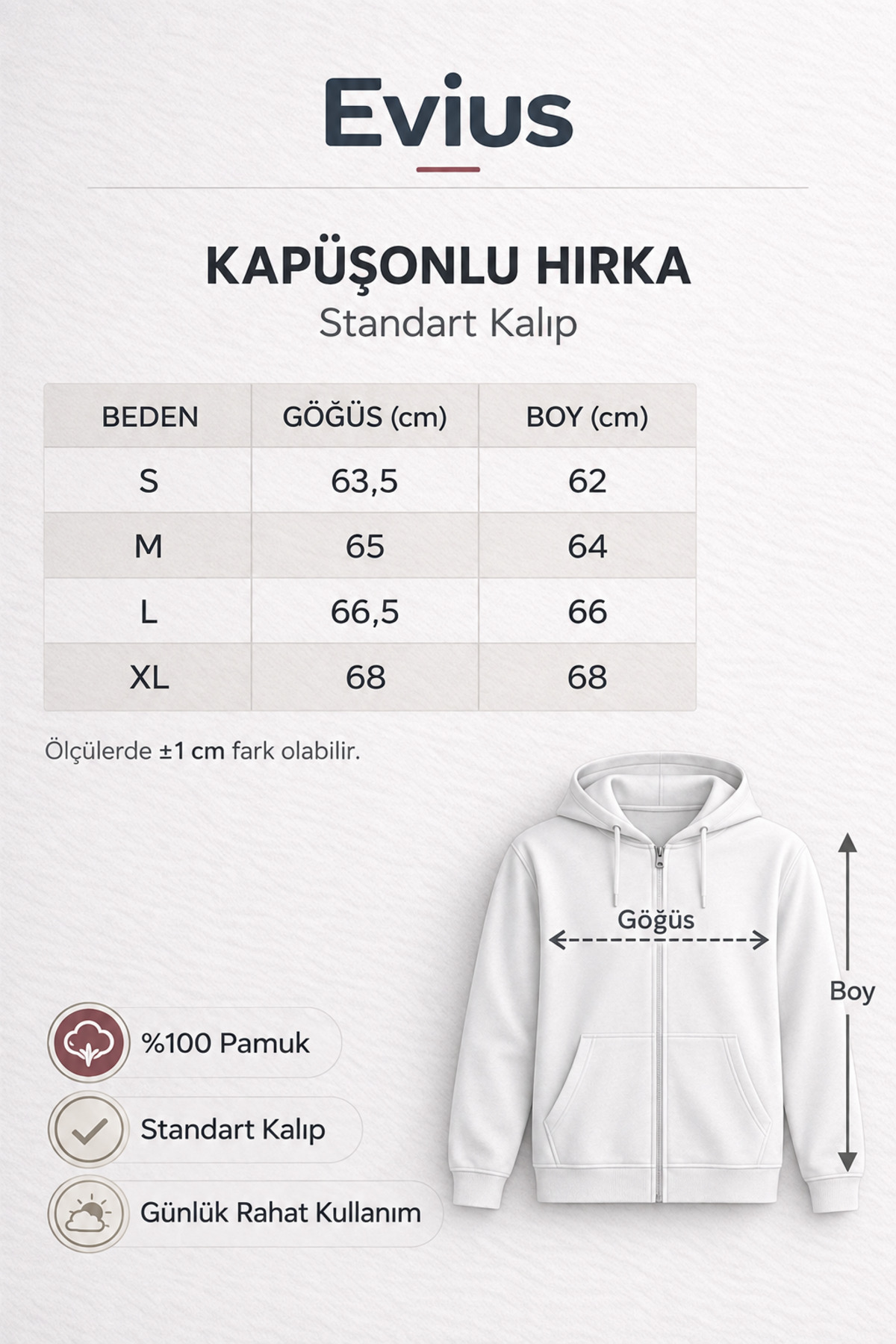 EVIus New York Baskılı Üç İplik Penye Kumaş Kapüşonlu Fermuarlı Hırka görsel 5