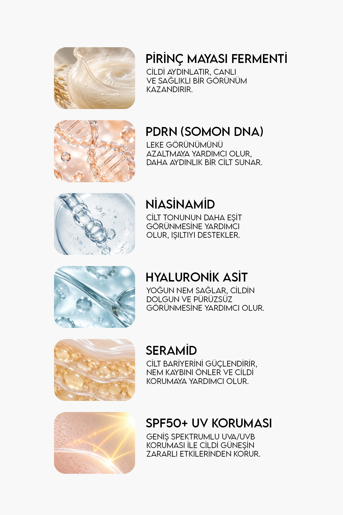 مجموعه مراقبت از پوست ممتاز ۸ تکه Ultimate Glass Skin Collection | مخمر برنج، DNA ماهی سالمون PDRN و SPF50+ — مجموعه ۸ تکه — تصویر 9 از 9