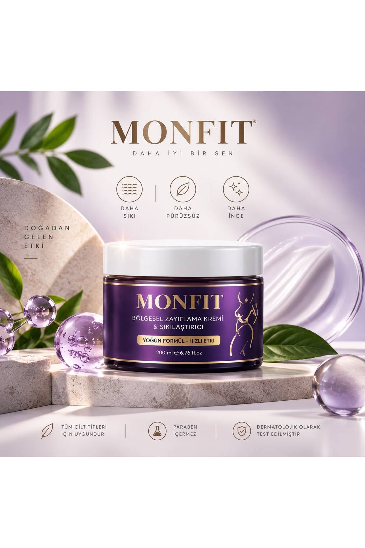 mon fit selülit ve sıkılaşma kremi bölgesel — monkrem — تصویر 2 از 3