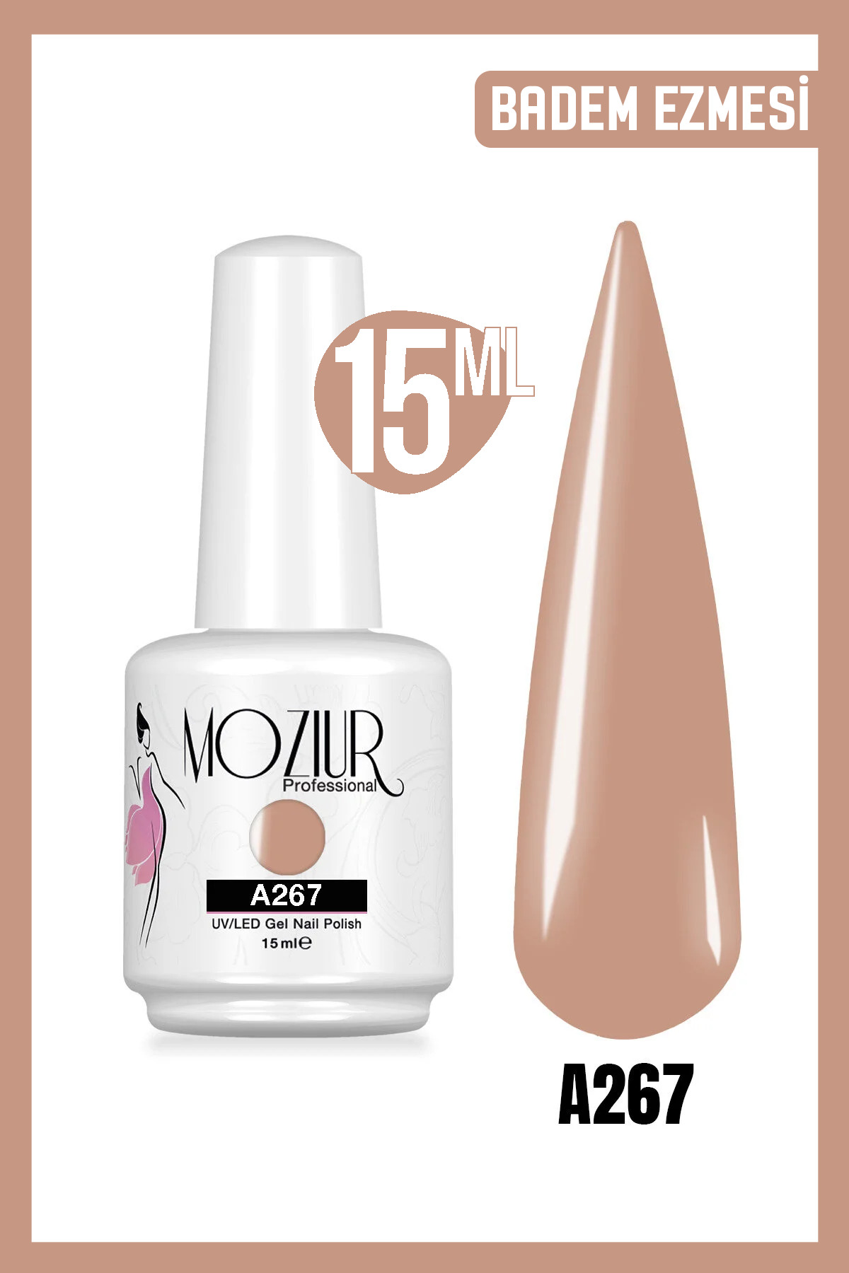 Toprak Ezgisi Kalıcı Oje Serisi 15ml Büyük Boy — رنگارنگ 8683089007409 — تصویر 6 از 6