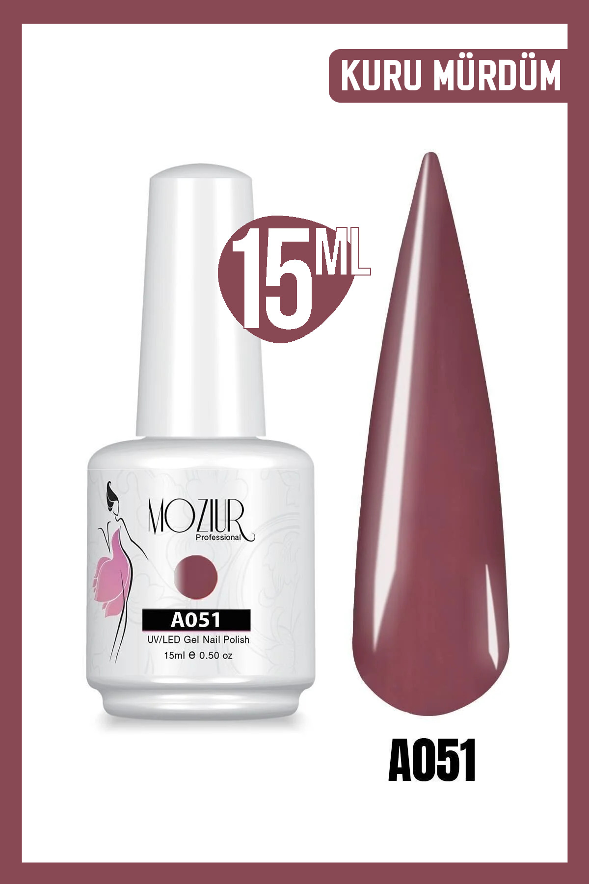 Sonbahar Dansı Kalıcı Oje Serisi 15ml Büyük Boy — رنگارنگ 8683089007409 — تصویر 3 از 6
