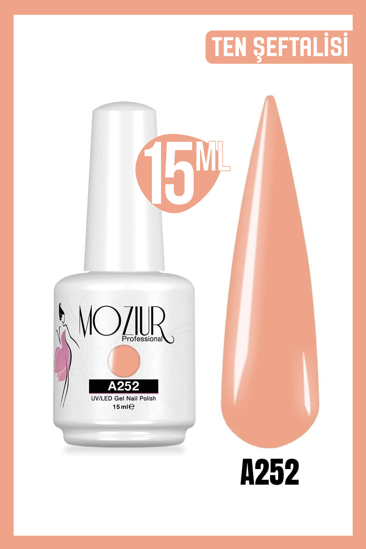 Toprak Ezgisi Kalıcı Oje Serisi 15ml Büyük Boy — رنگارنگ 8683089007409 — تصویر 5 از 6