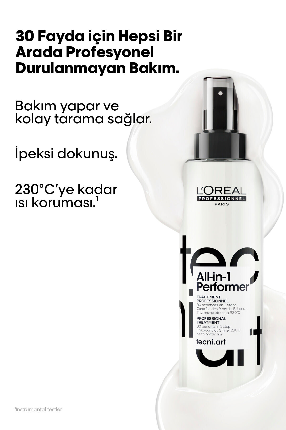 Loreal Professionnel All-In-1 Performer 190 ml Durulanmayan Saç Bakım Spreyi — 231852 — تصویر 2 از 7