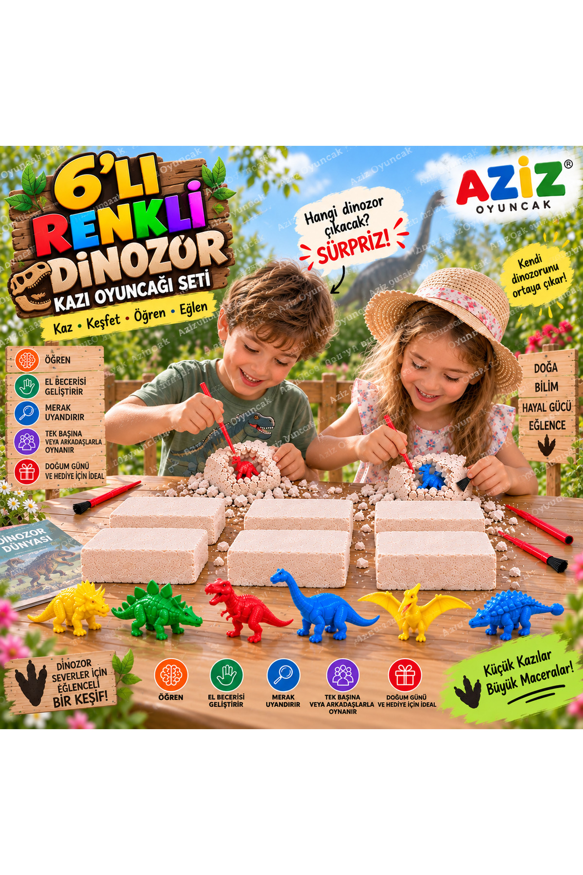 AnimalWater3 箱無し AZİZ OYUNCAK Hayvan Figür Oyuncak – Fırsatlar Trendyol'da! 🧡