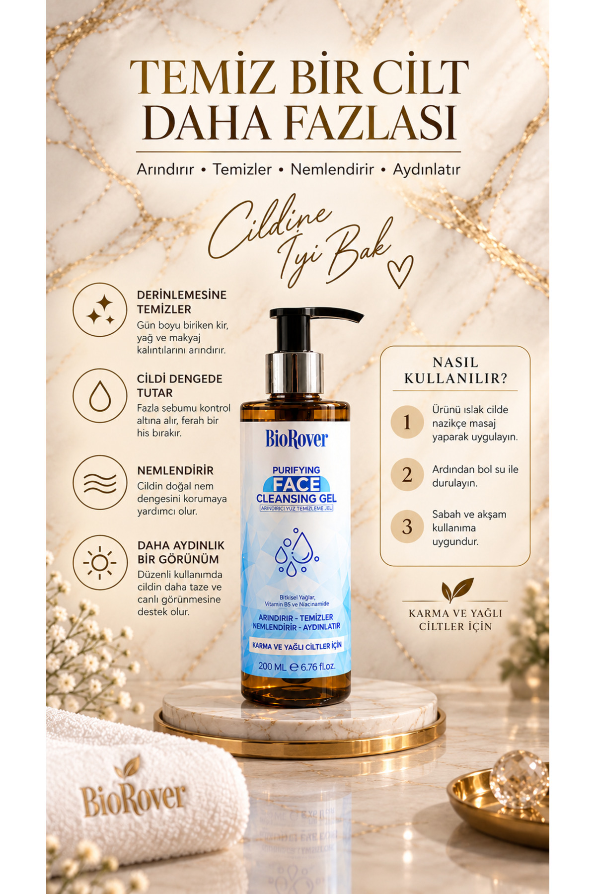 Purifying Face Cleansing Gel 200 ml — 58000 — تصویر 2 از 2