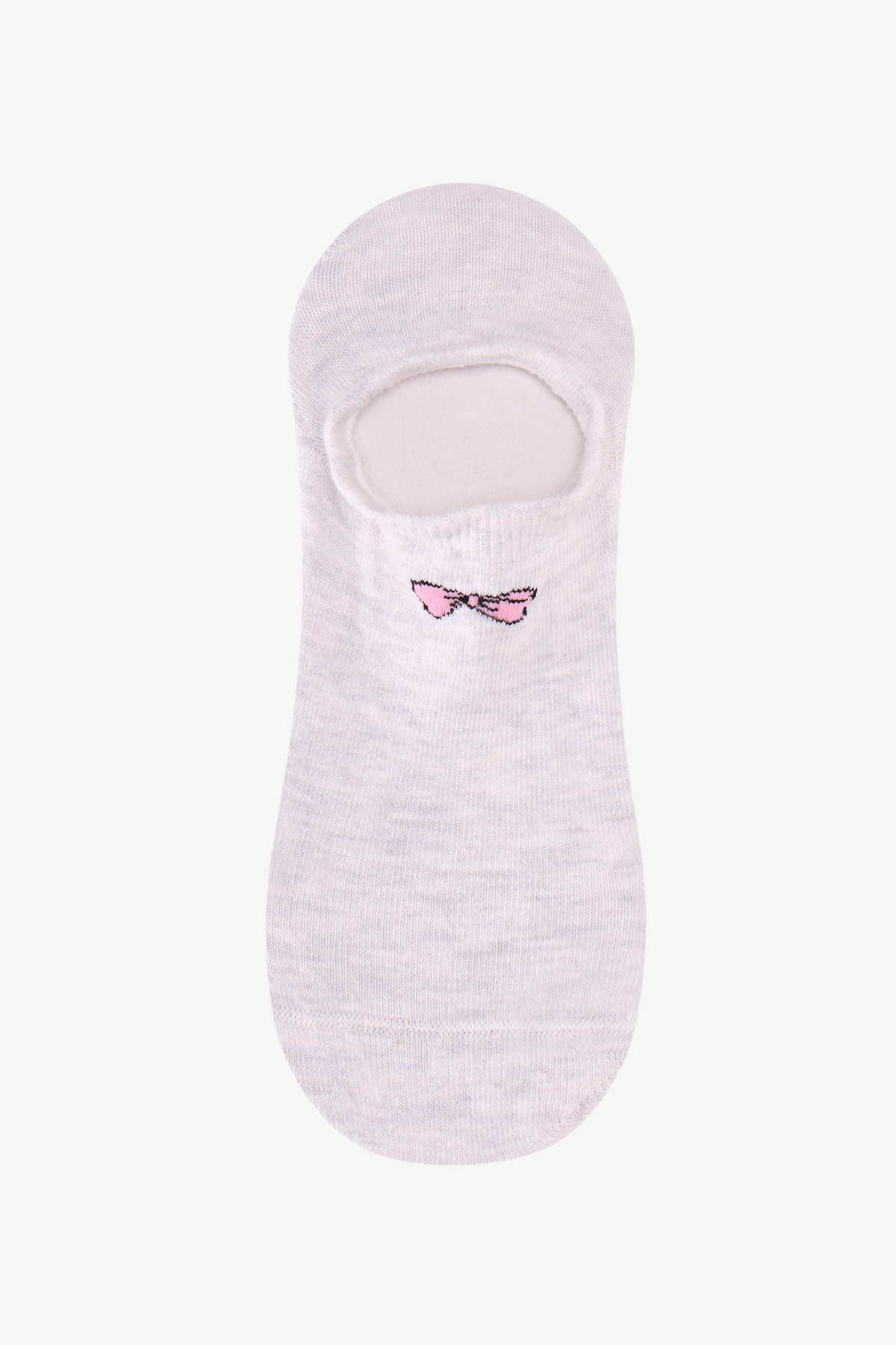 Penti Beyaz Gri Pembe Tiny Bear 3 Çift Sneaker Çorap görsel 3