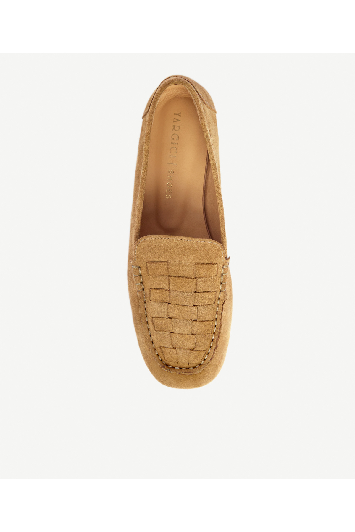 Yargıcı Örgü Detaylı Deri Loafer görsel 6
