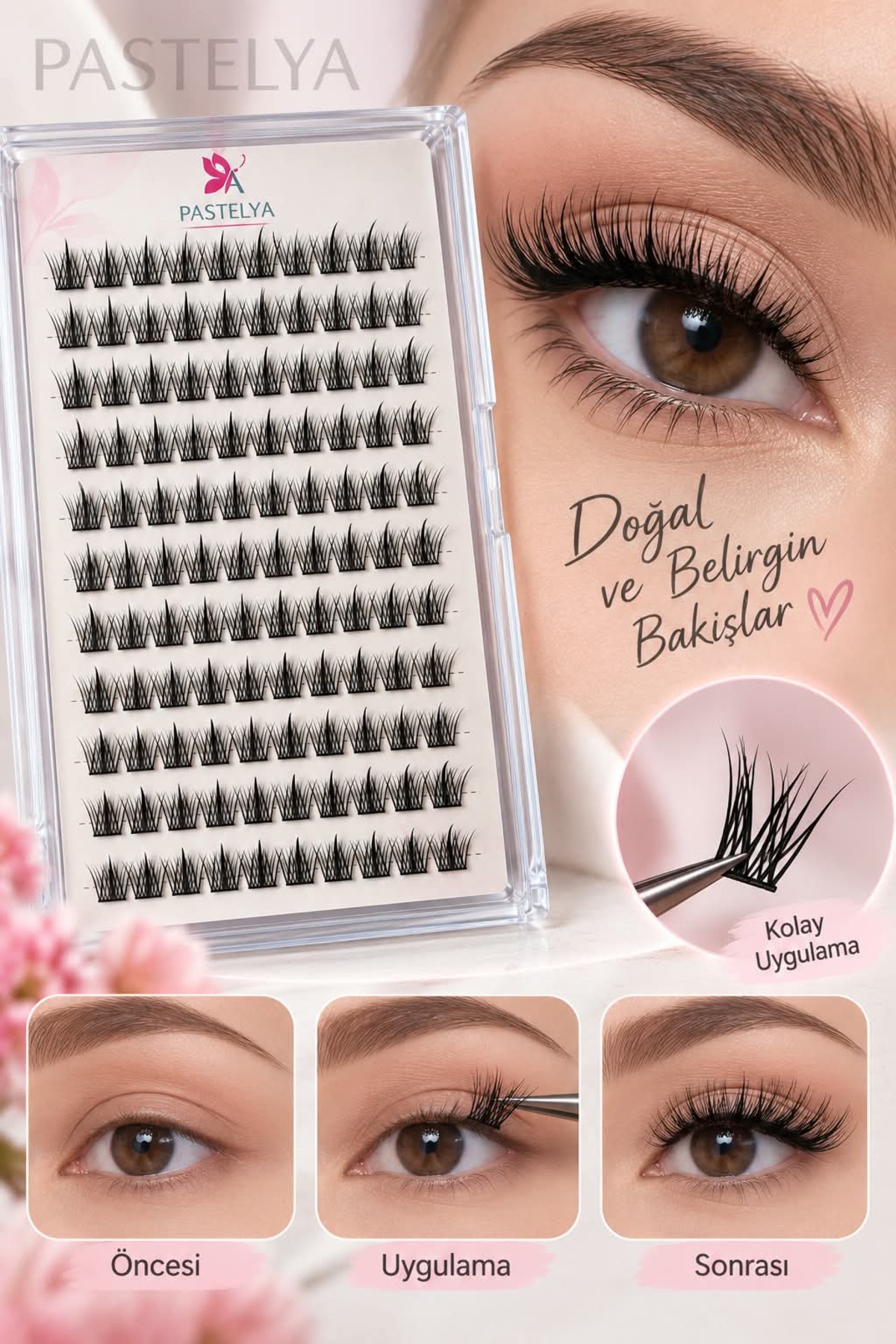 Kendinden Yapışkanlı Kirpik -KAPAKLI 4- — TTKkapaklı_6 — تصویر 3 از 4