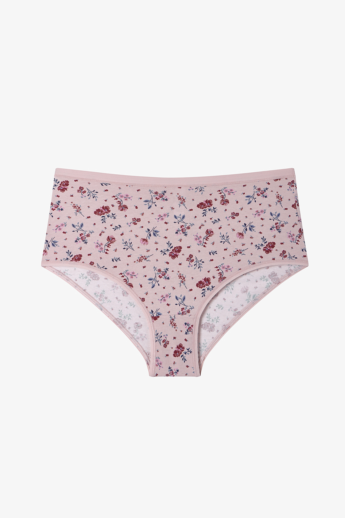 Penti Nostalgia Çiçekli Yüksek Bel 3'lü Slip Külot görsel 5