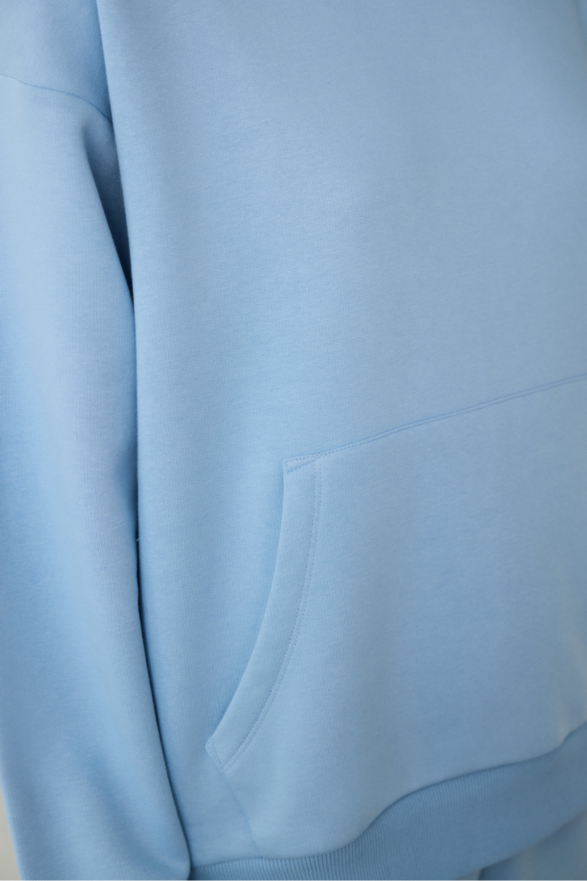 Penti Mavi Oversize Kapüşonlu Aktif Sweatshirt görsel 6