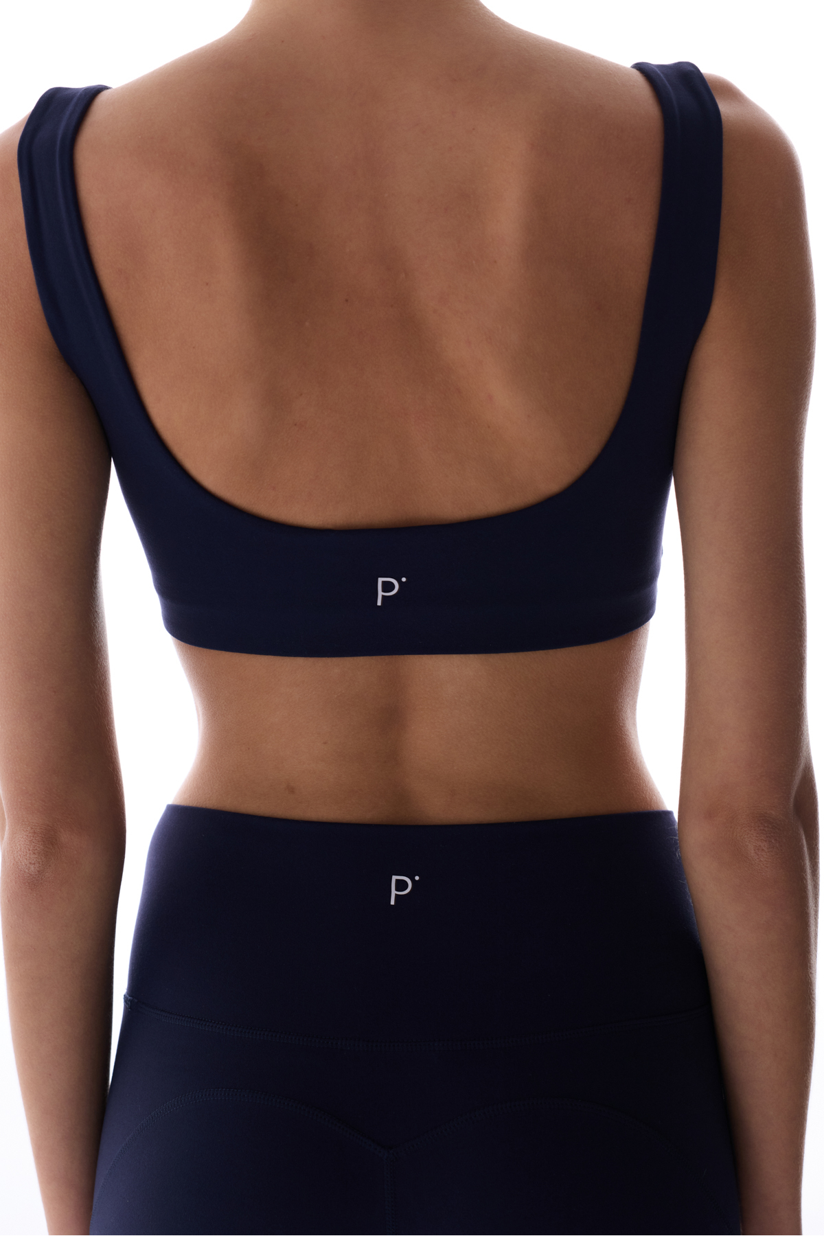 Penti Lacivert Cream Hafif Destek Kare Yaka Çıkarılabilir Pedli Spor Sütyeni görsel 6