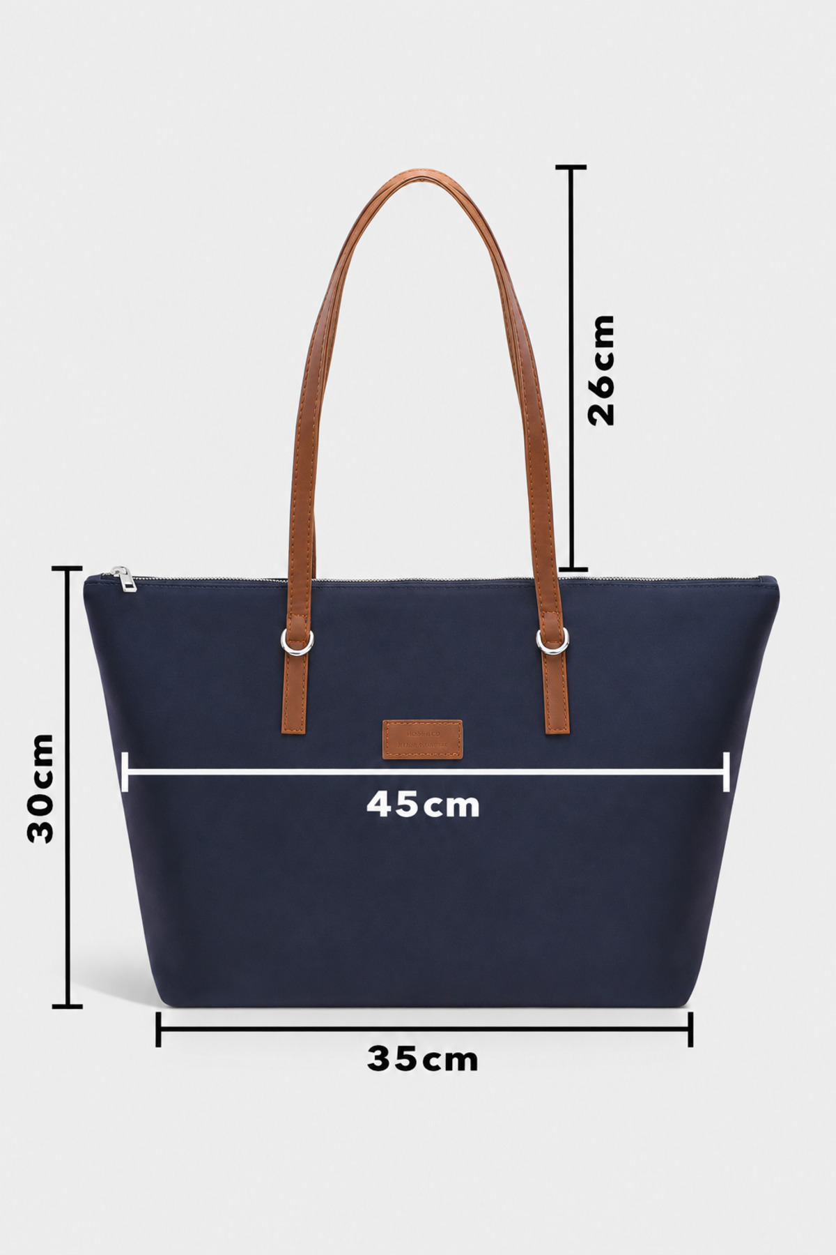 Housebags Lacivert Kadın Shopper Çanta 217 görsel 8