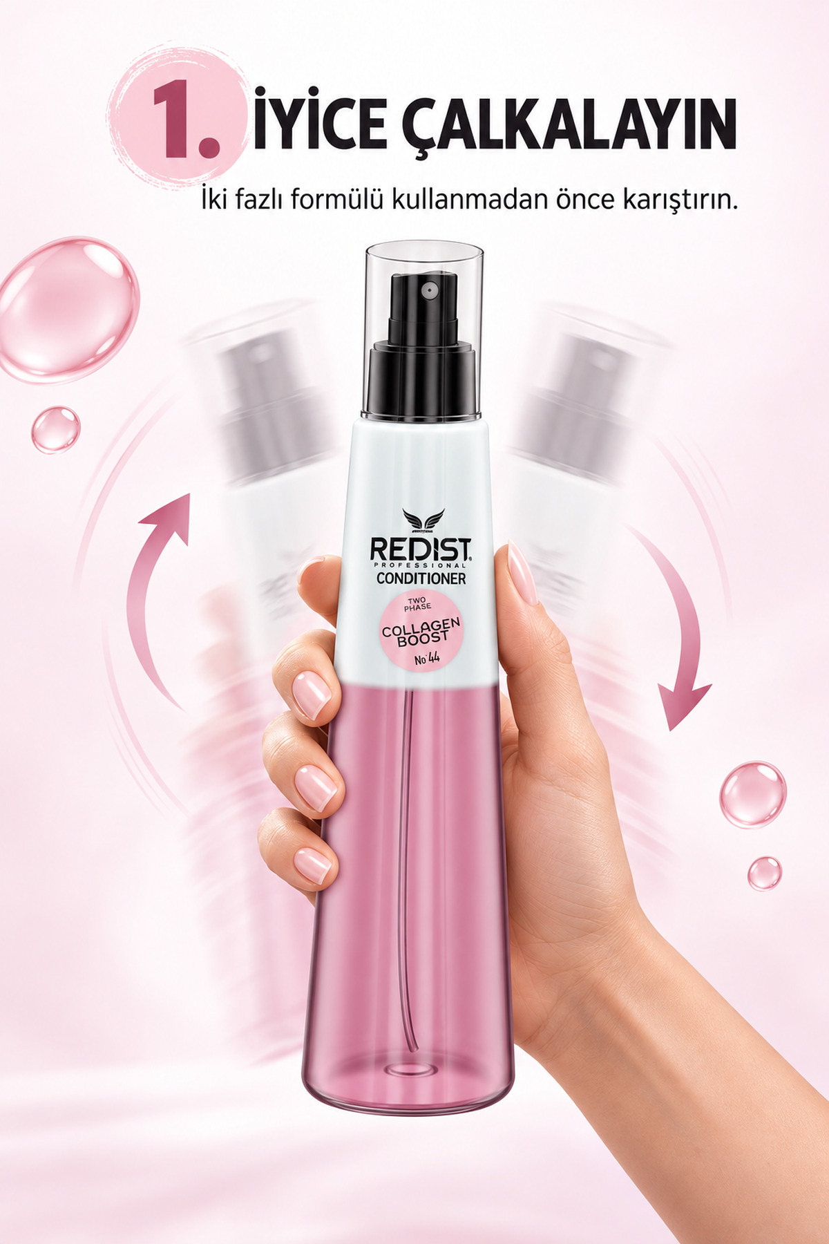 Kolajen Fon Suyu - 225 Ml | Saçınıza Güç Ve Hacim Katın — 8697926026140 — تصویر 4 از 8