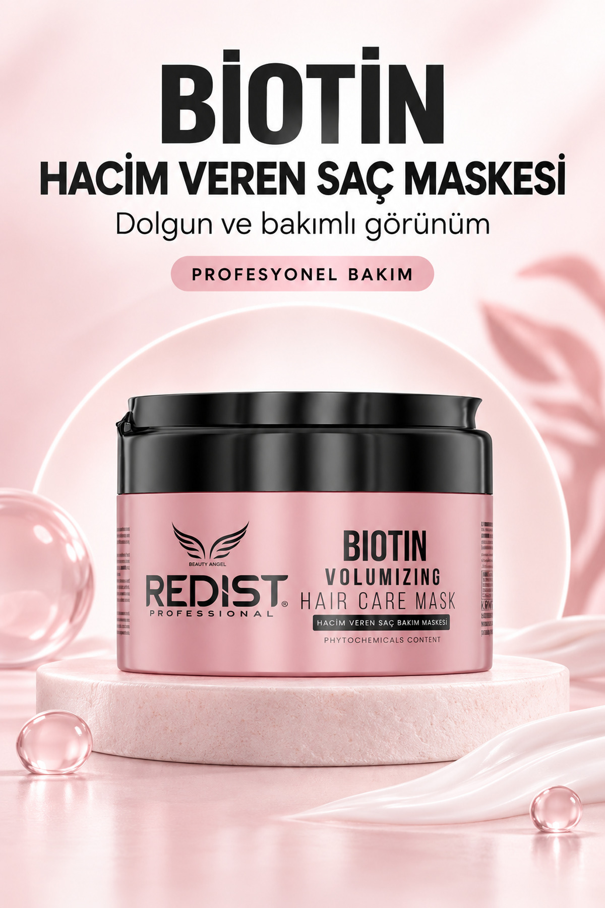 BİOTİN HACİM VEREN SAÇ BAKIM MASKESİ - VEGA250 ML — 8697926026188 — تصویر 3 از 9